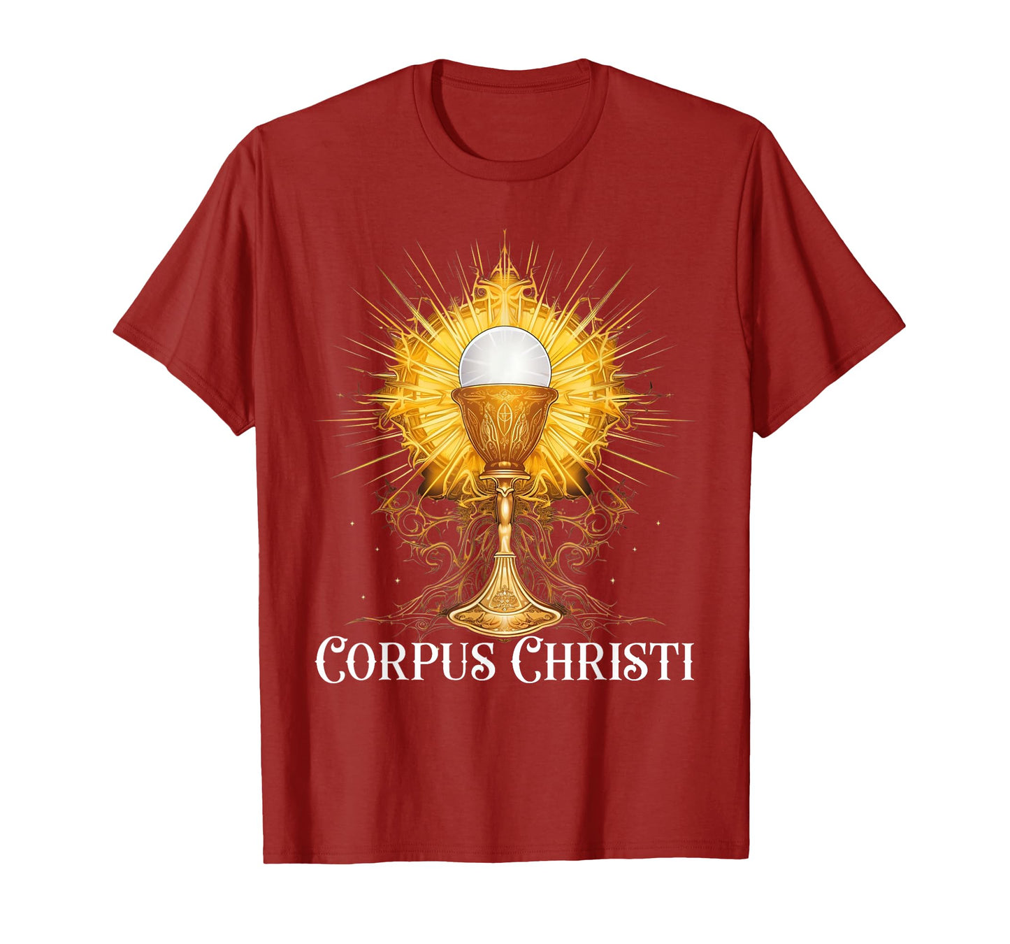 Eucharistic Adoration Traditional Latin Mass Catholic T-Shirt