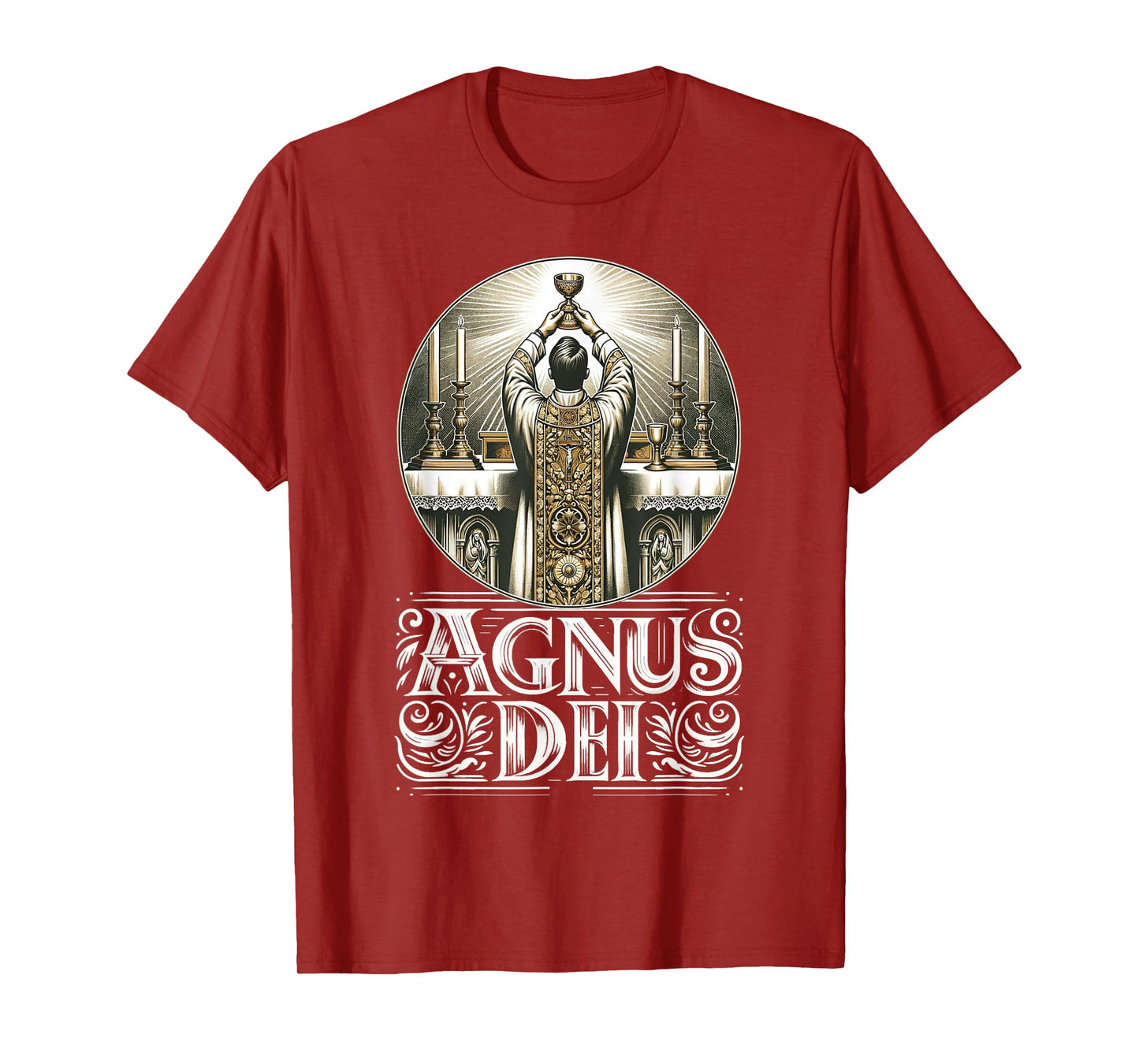 Eucharistic Consecration Traditional Latin Mass Catholic T-Shirt
