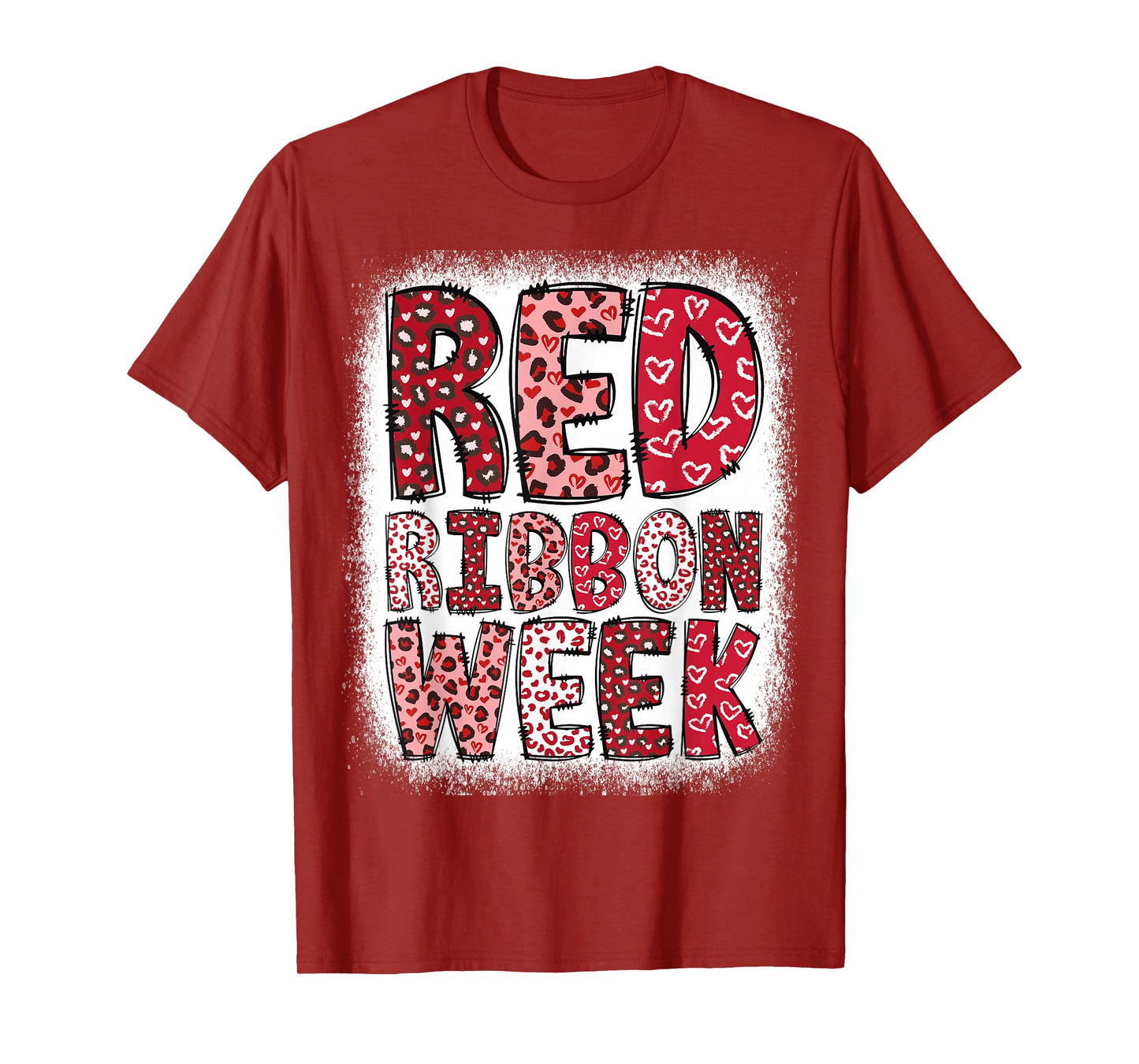 Red Ribbon Week 2025 T-Shirt