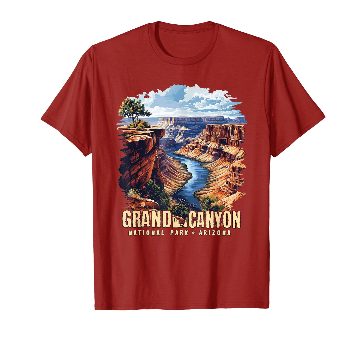 Retro Classic Grand Canyon National Park T-Shirt