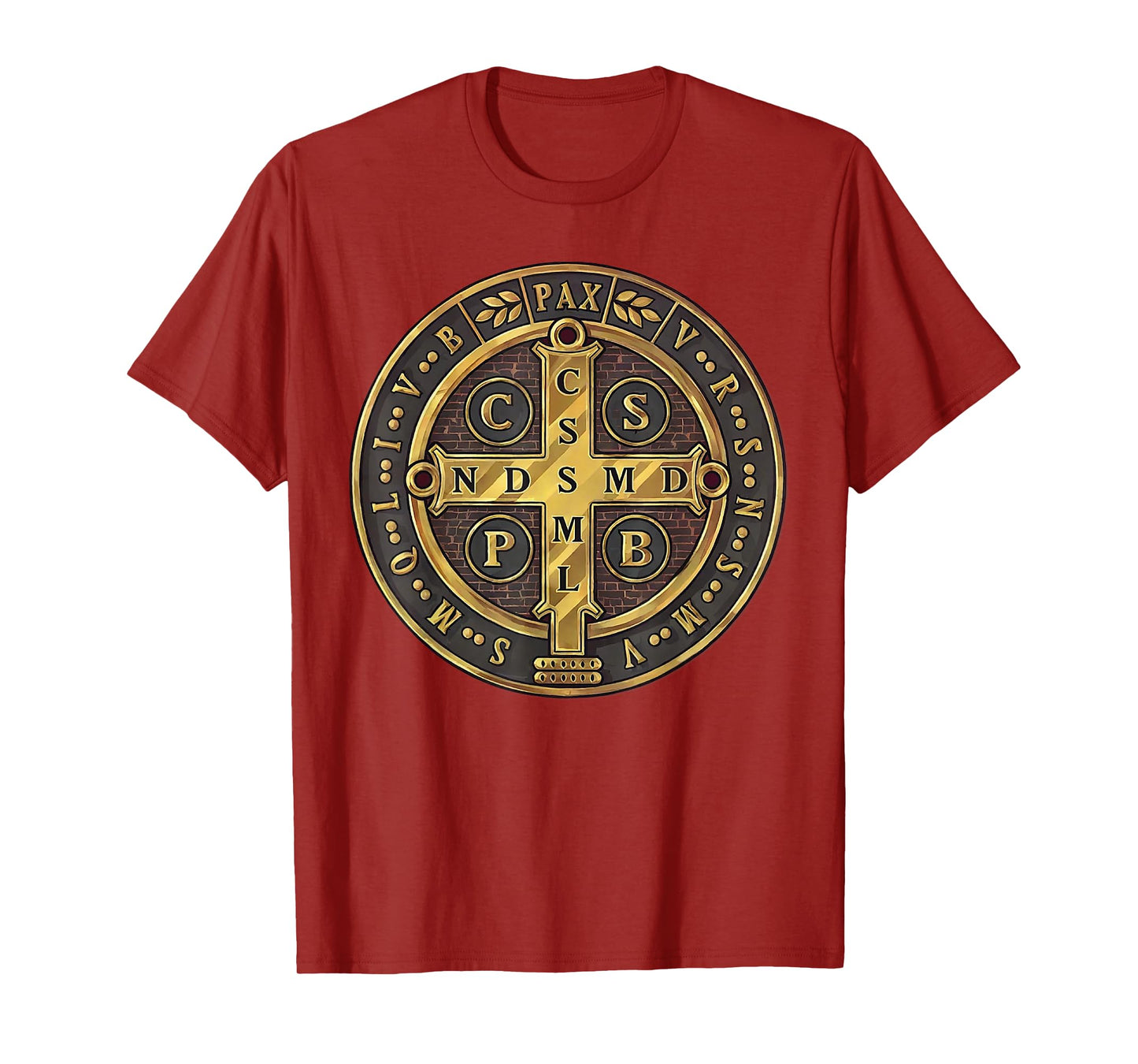 Catholic Saint Benedict Medal T-Shirt