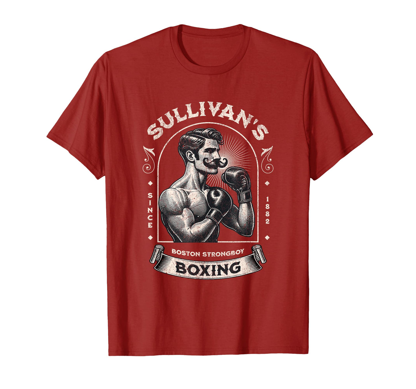 Vintage Boston Strongboy Boxing T-Shirt