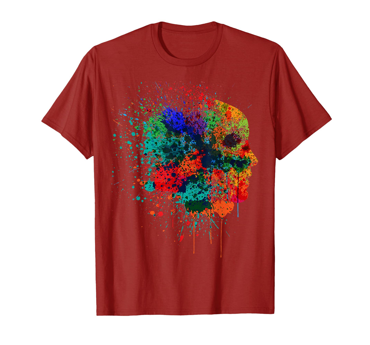 Pretty Fall Color Paint Splatter Women Men Kids T-Shirt