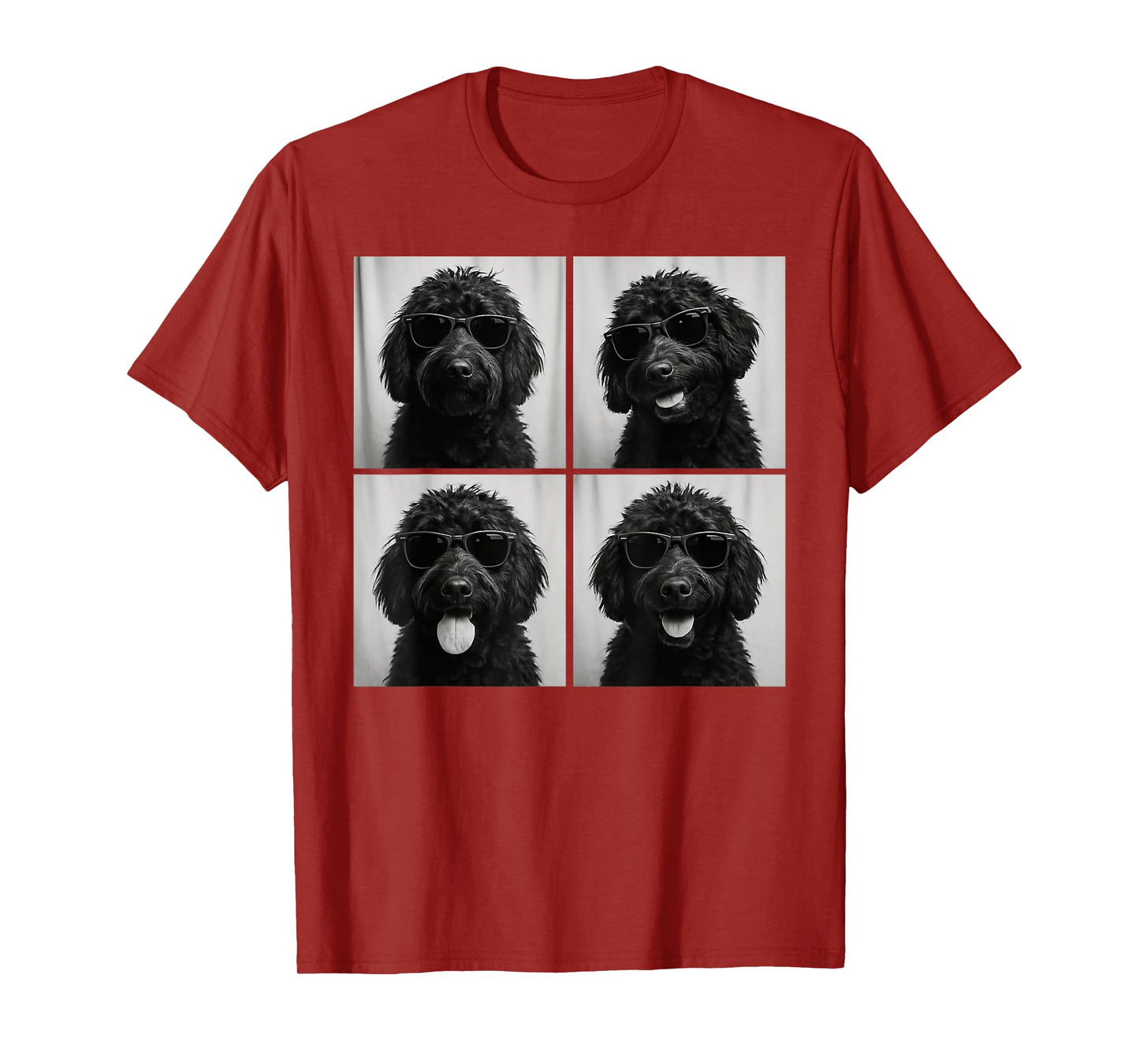 Funny Labradoodle Lover Cute Doodle Dog Photo Booth T-Shirt