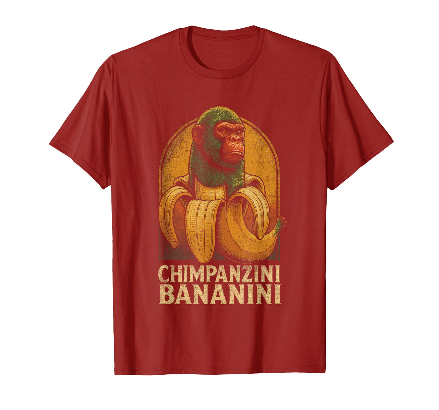 Chimpanzini Bananini - Funny Italian Brainrot Kids Meme T-Shirt