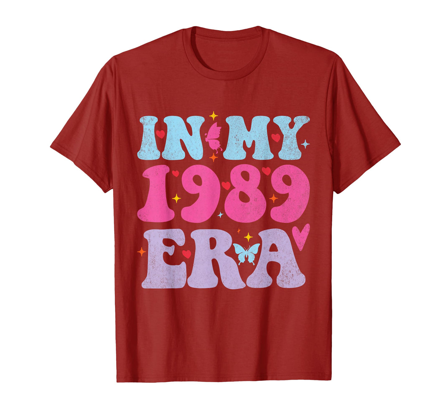 In My 1989 Era Kids Boys Girls Teachers for Youth T-Shirt