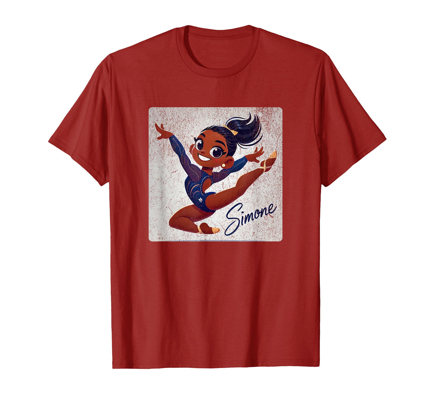 Simone T World Champion Retro Tee Boys and Girls T-Shirt