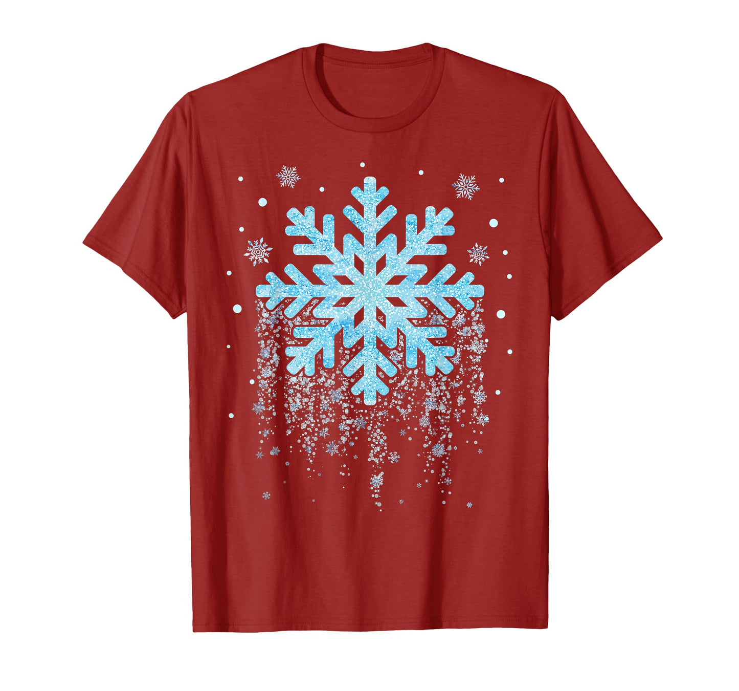 Snowflake Costume Winter Christmas Matching Mens Womens Kids T-Shirt