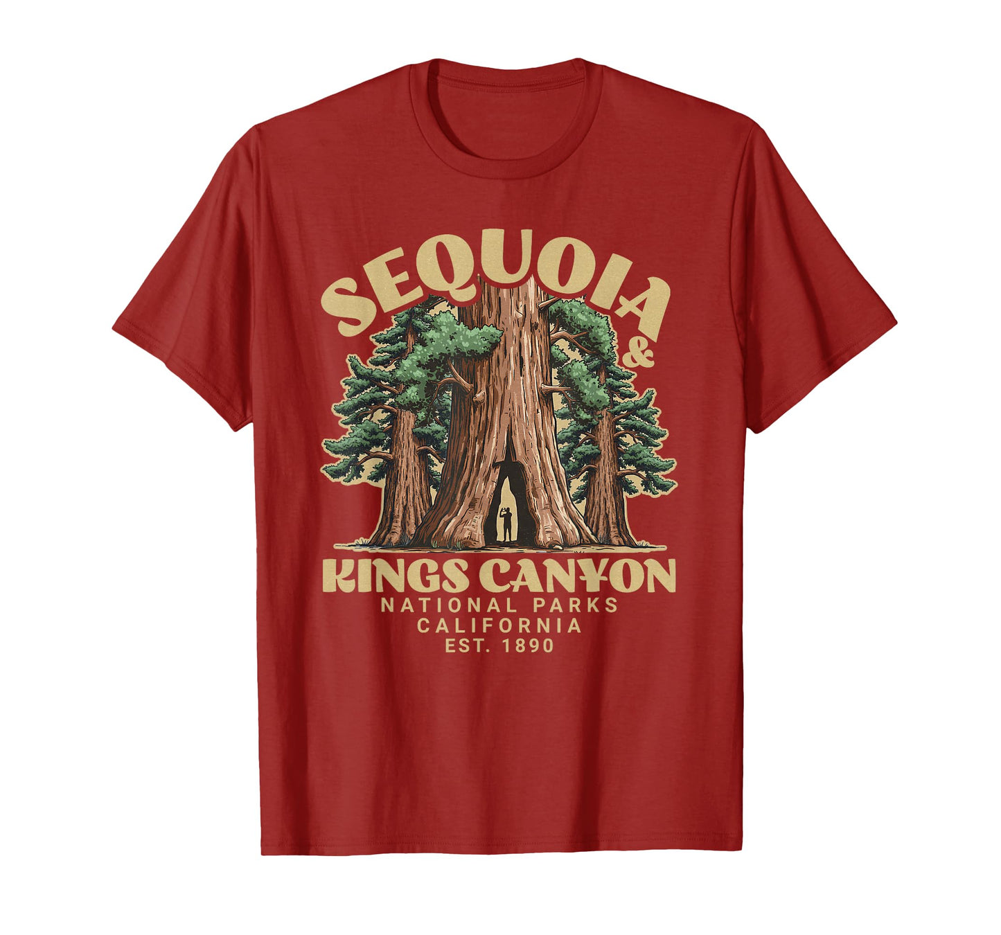 Sequoia kings Canyon National Parks T-Shirt