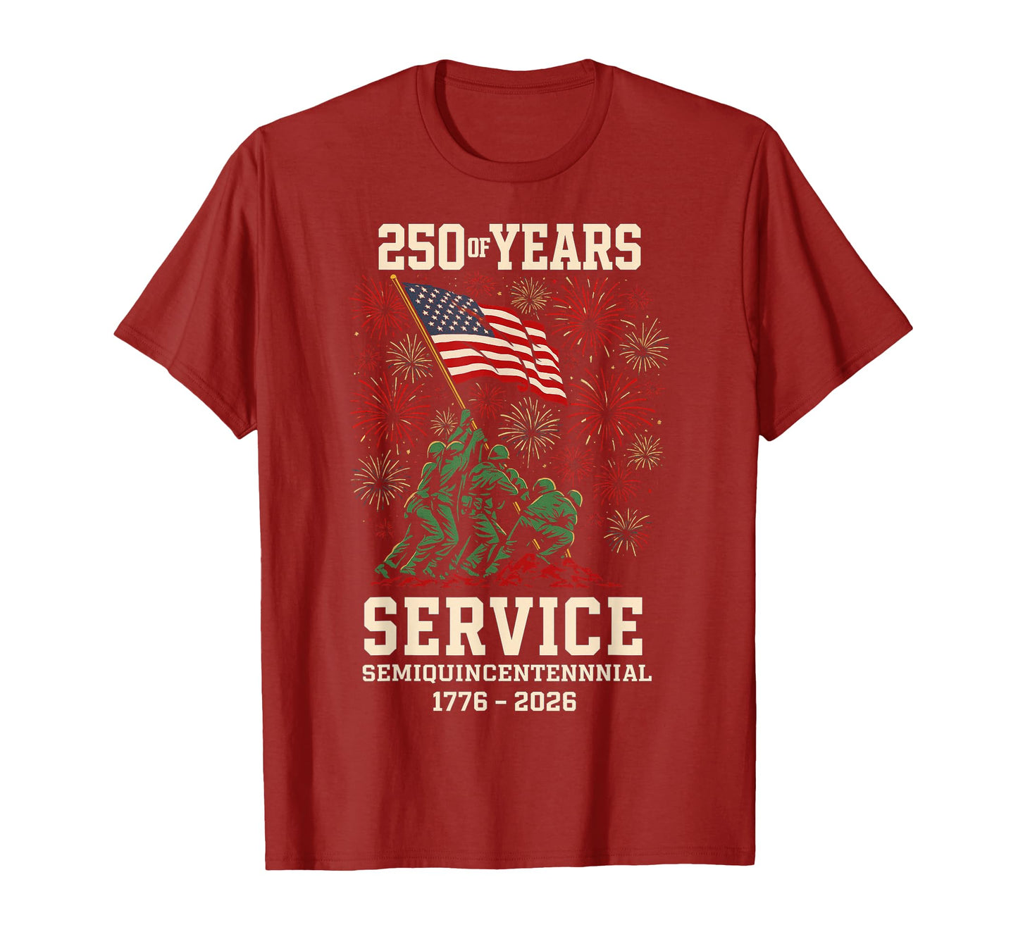 250 Years America Anniversary 1776-2026 Independence Day T-Shirt