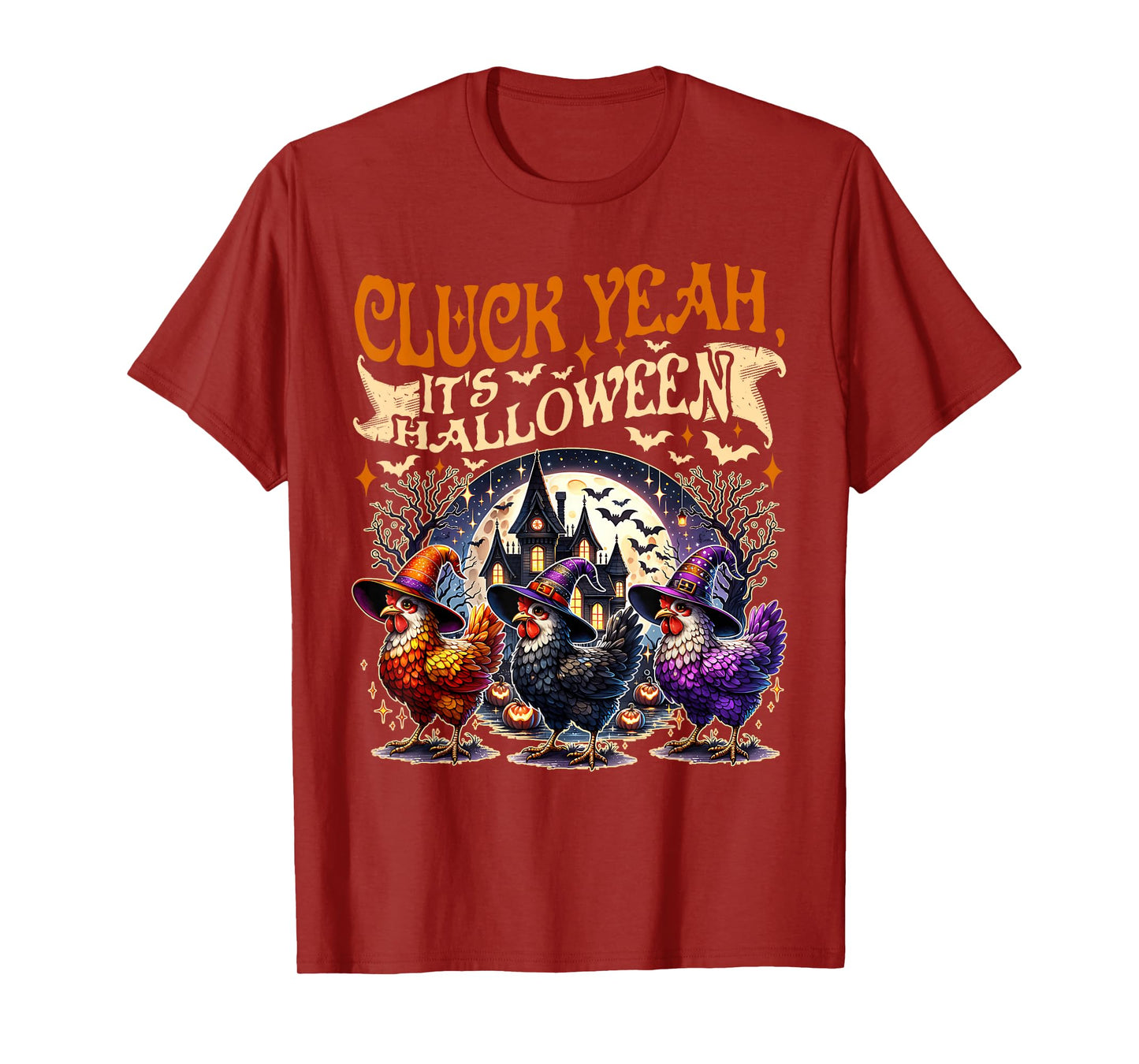 Cluck Yeah Its Halloween Chicken Costume Funny T-Shirt