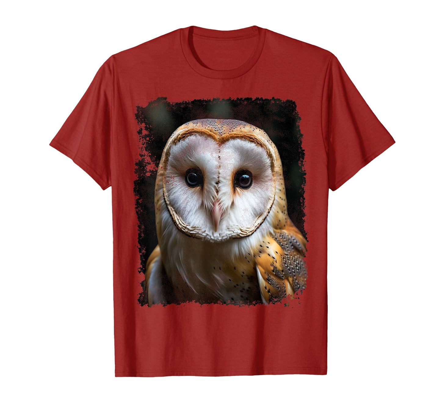 Vintage Barn Owl Animal Graphic T-Shirt