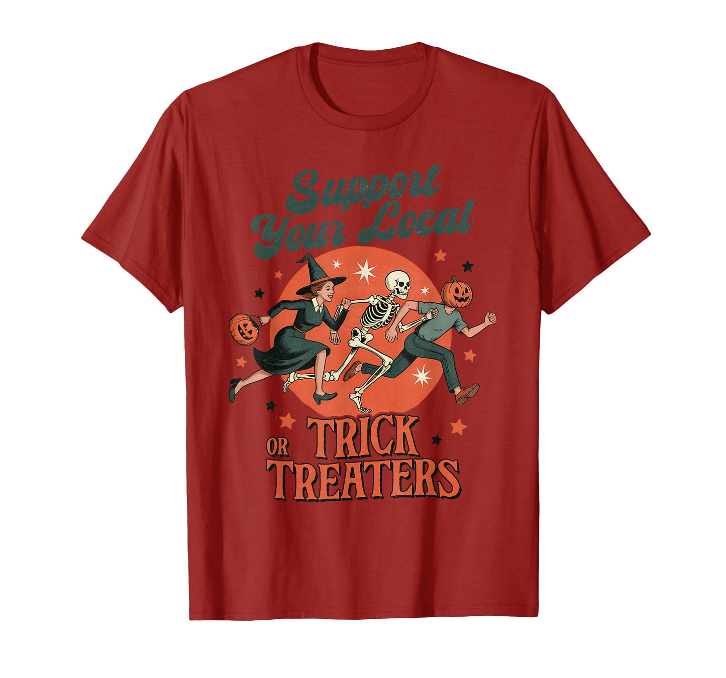 Retro Halloween Trick or Treat Fun T-Shirt
