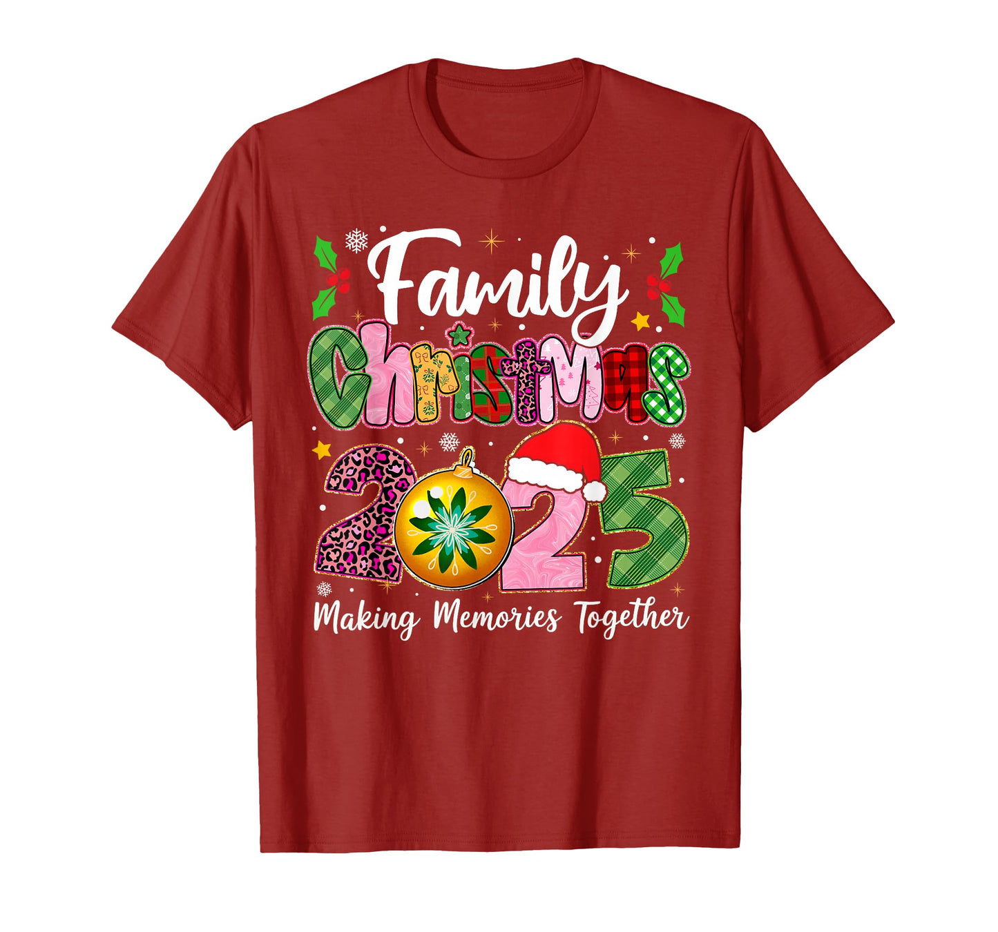 Cruise Squad Making Memories Together Family Trip Christmas T-Shirt