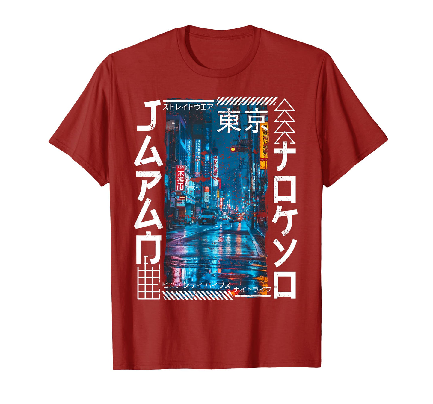 Tokyo City Retro Japan Aesthetics Streets of Tokyo T-Shirt