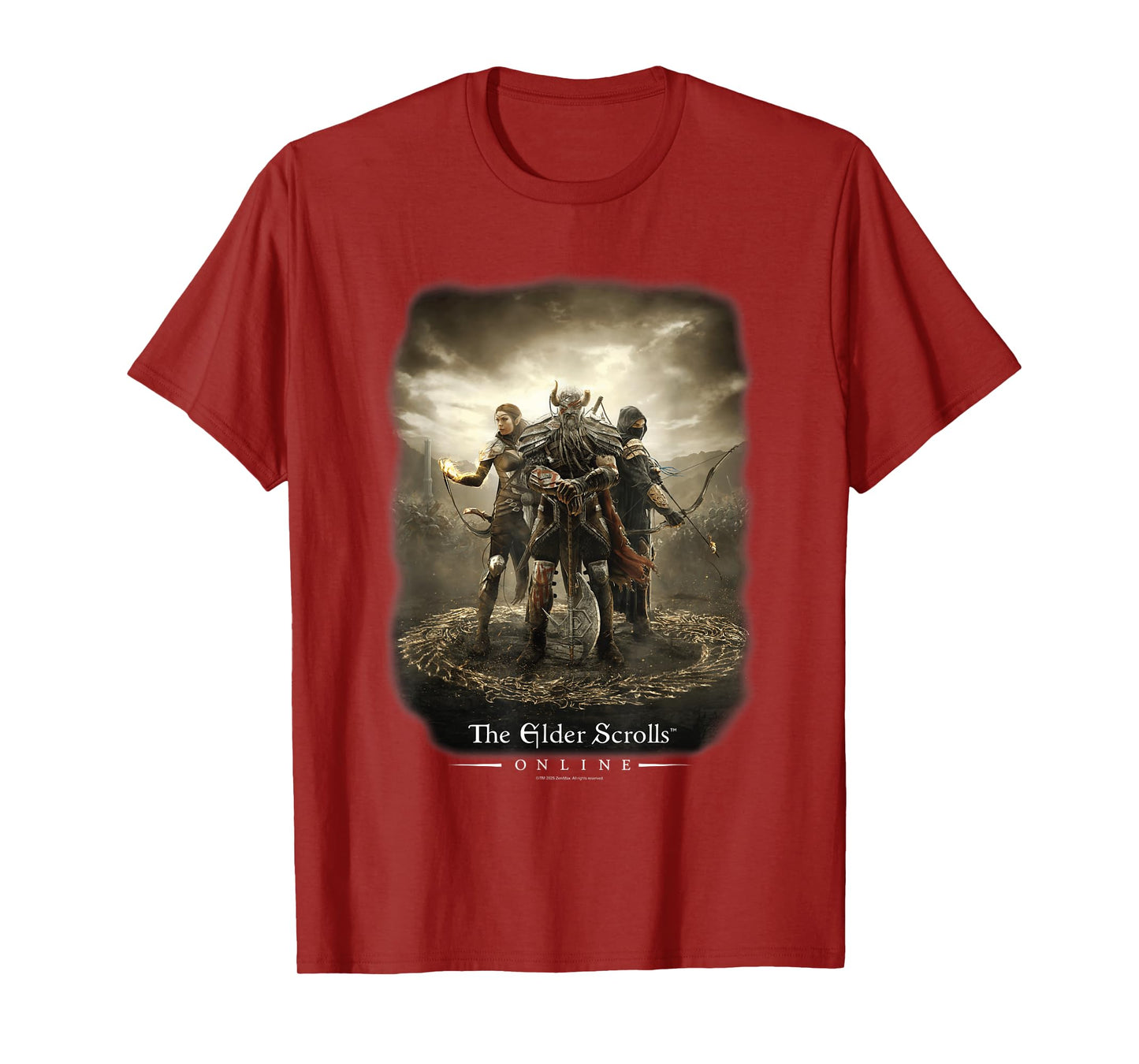 Elder Scrolls Online Trio of Tamriel Video Game T-Shirt