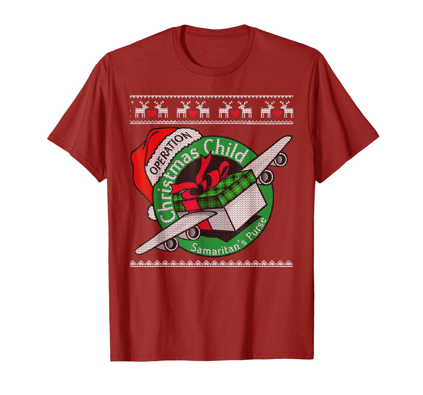 Samaritan's Purse Operation Christmas Child Funny Xmas Gifts T-Shirt