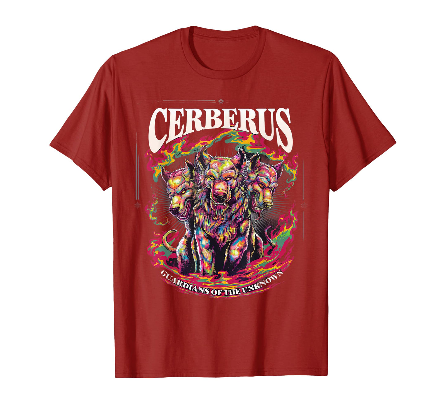 Greek Myth Cerberus Hell Hound T-Shirt