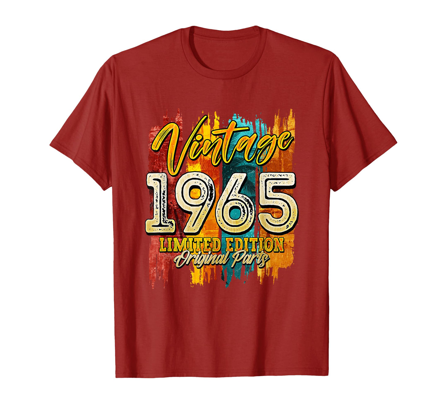 60th Birthday Vintage Legend Retro 1965 Classic 60 Year Old T-Shirt