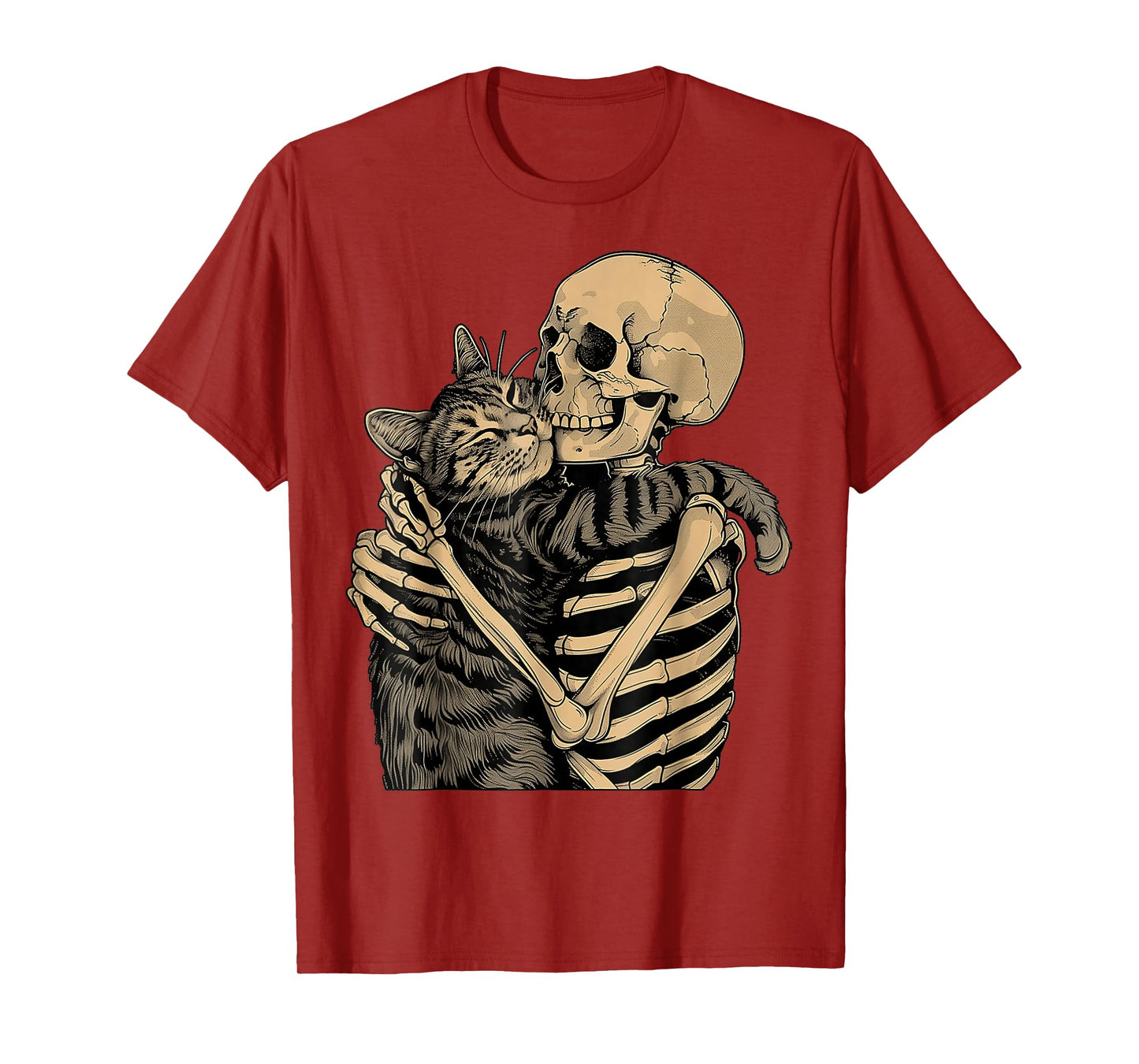 Black cat Halloween cat Pumpkin Boho Floral Fall Spooky cat T-Shirt