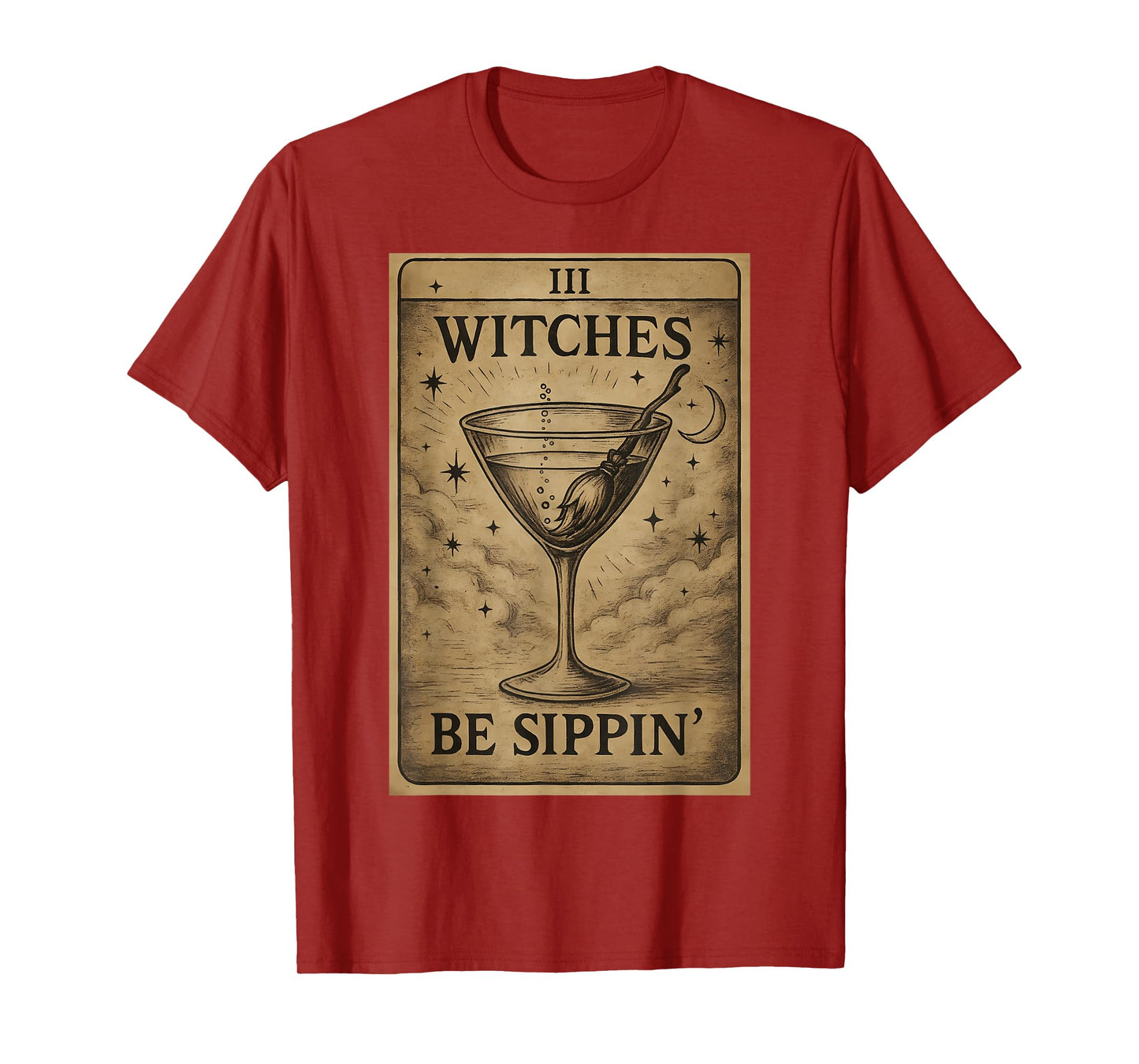 Drinking Party Witches Be Sippin Classic Witch Halloween T-Shirt