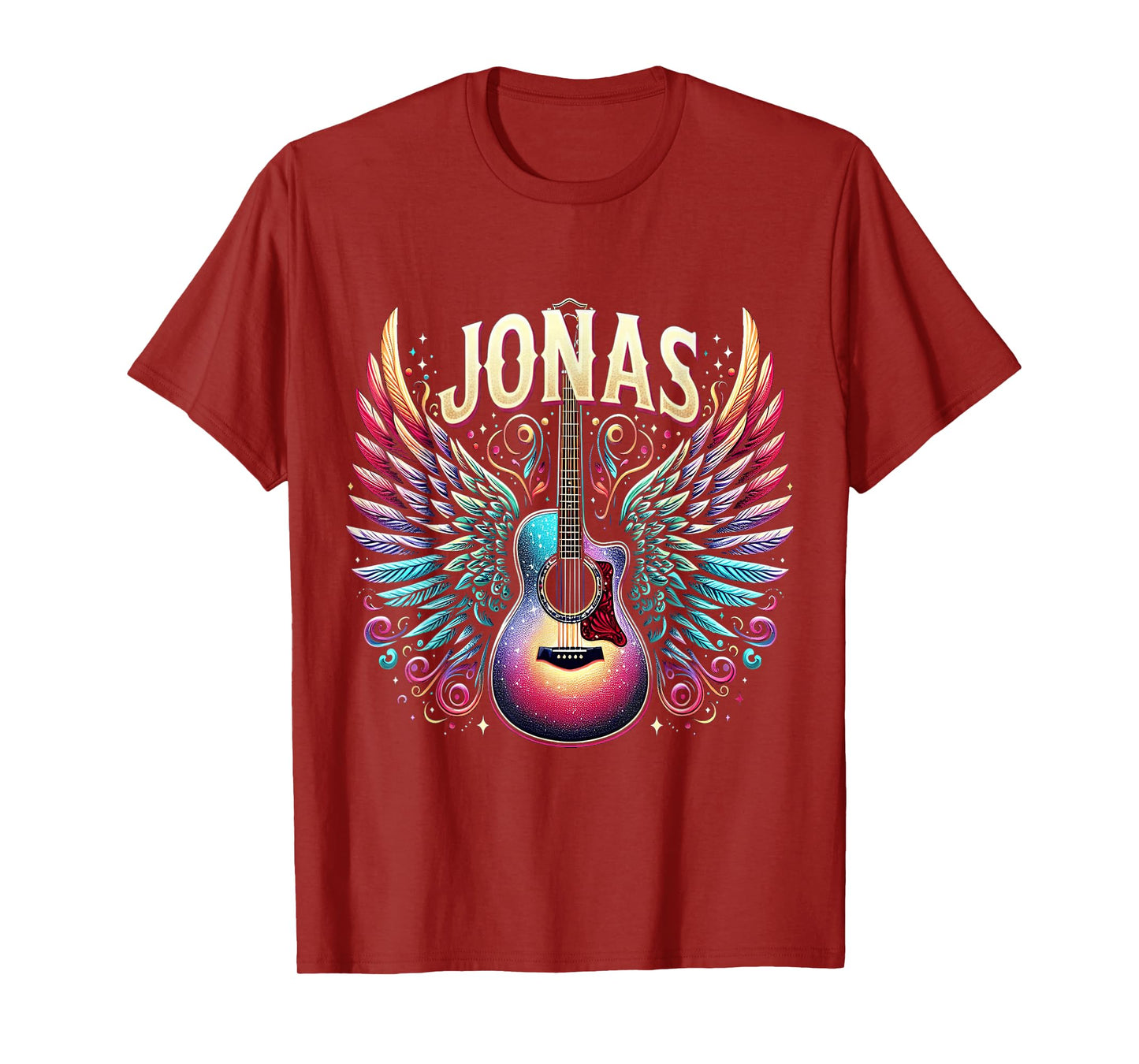 Retro Jonas Personalized First Name Jonas Groovy Men Women T-Shirt
