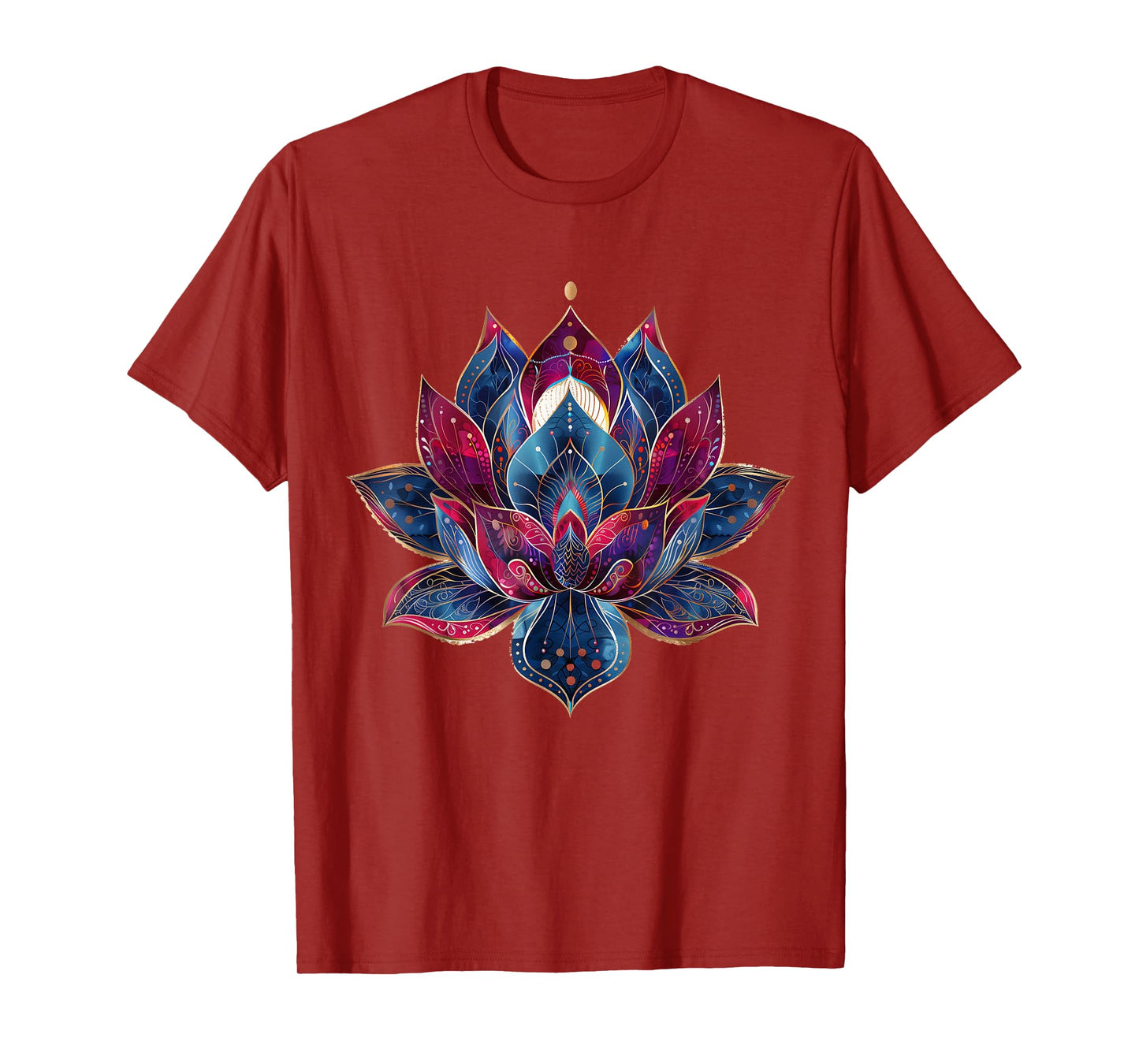 Lotus Flower Vintage Japanese Zen Buddhist Buddhism Yoga T-Shirt