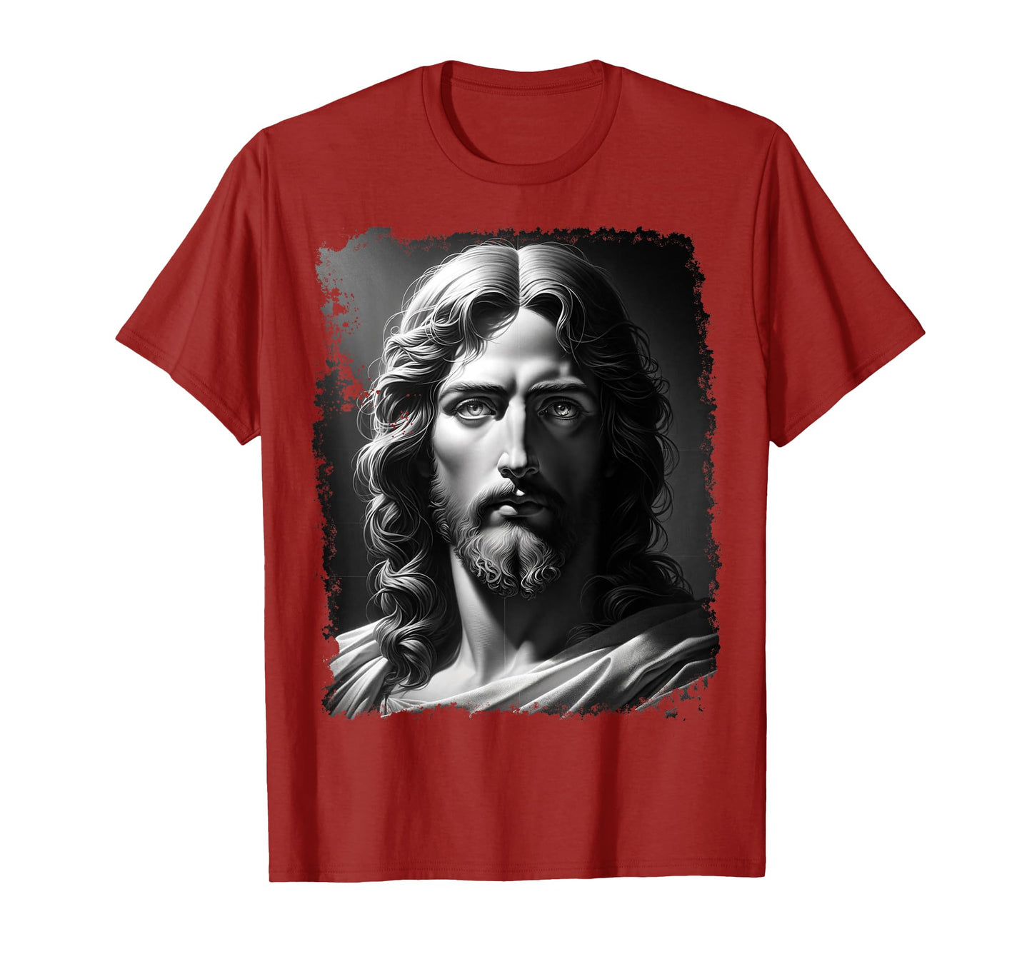 Jesus Christ Black White T-Shirt