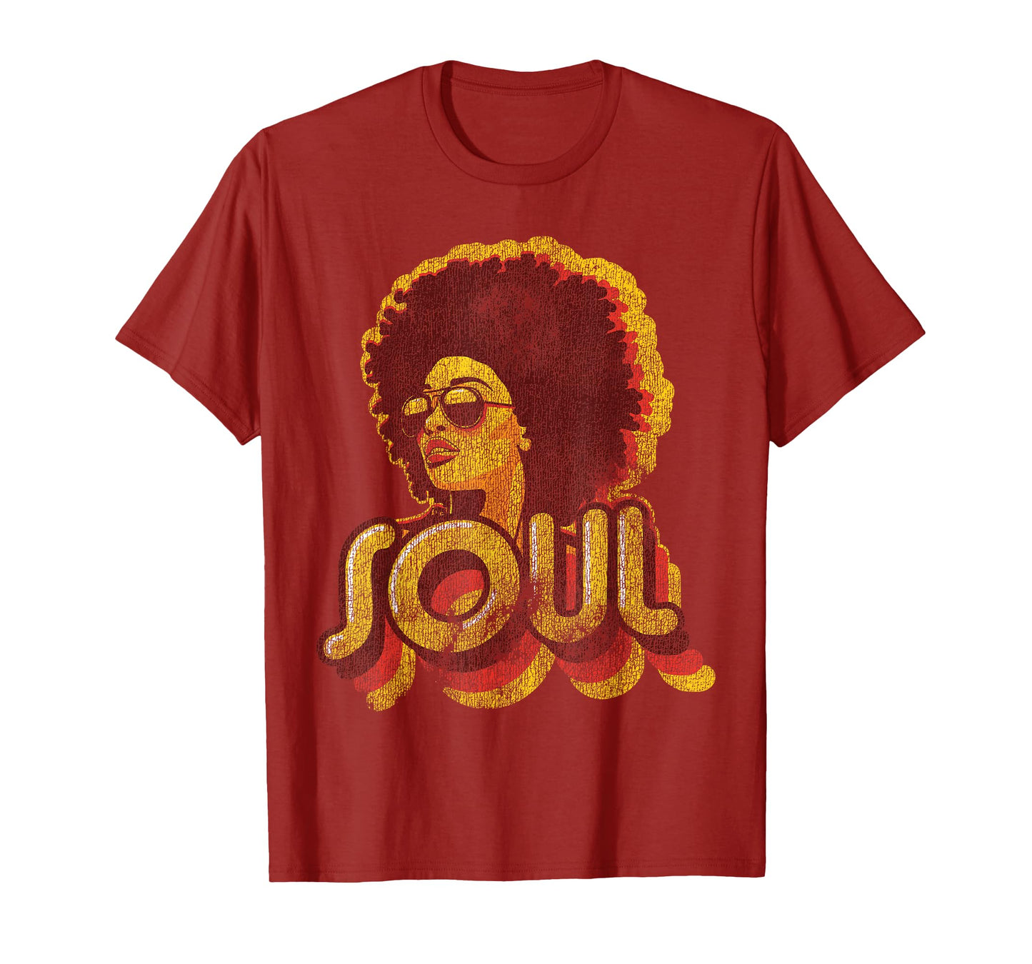 70s Funk Afro Soul Retro Vintage 70s Retro Soul T-Shirt