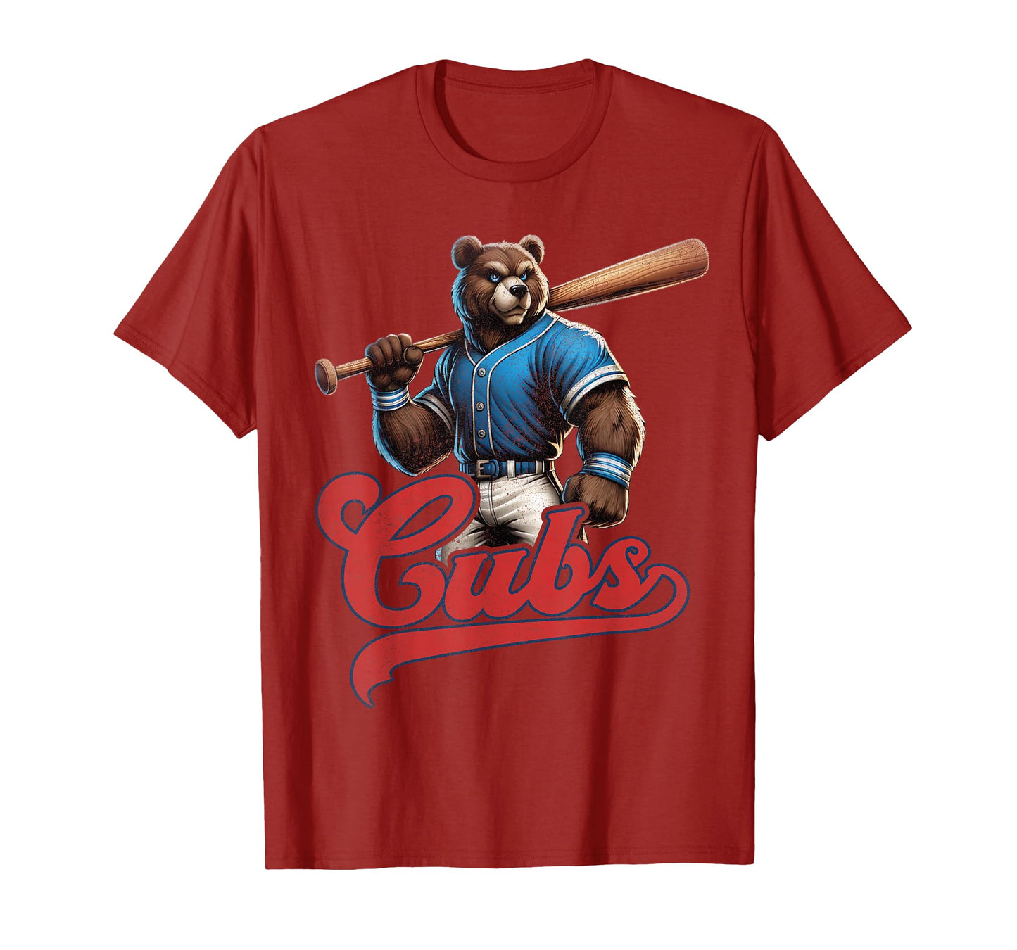 Cubs Apparel Men Women Kids Retro T-Shirt