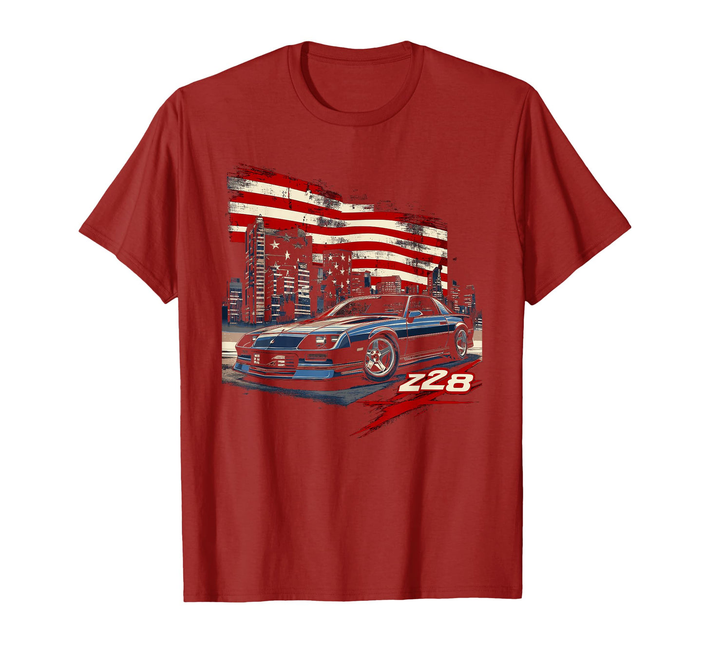1980's IROC, IROC-Z Muscle Car American Muscle Retro Z28 T-Shirt