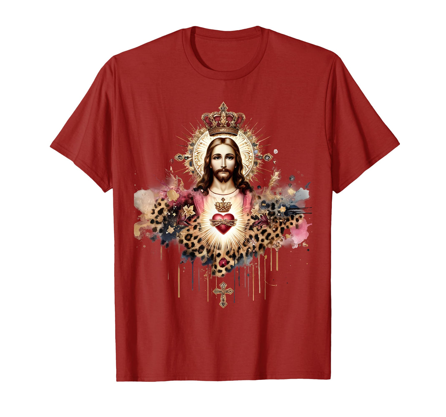 Sacred Heart of Jesus Catholic Devotion Faith T-Shirt