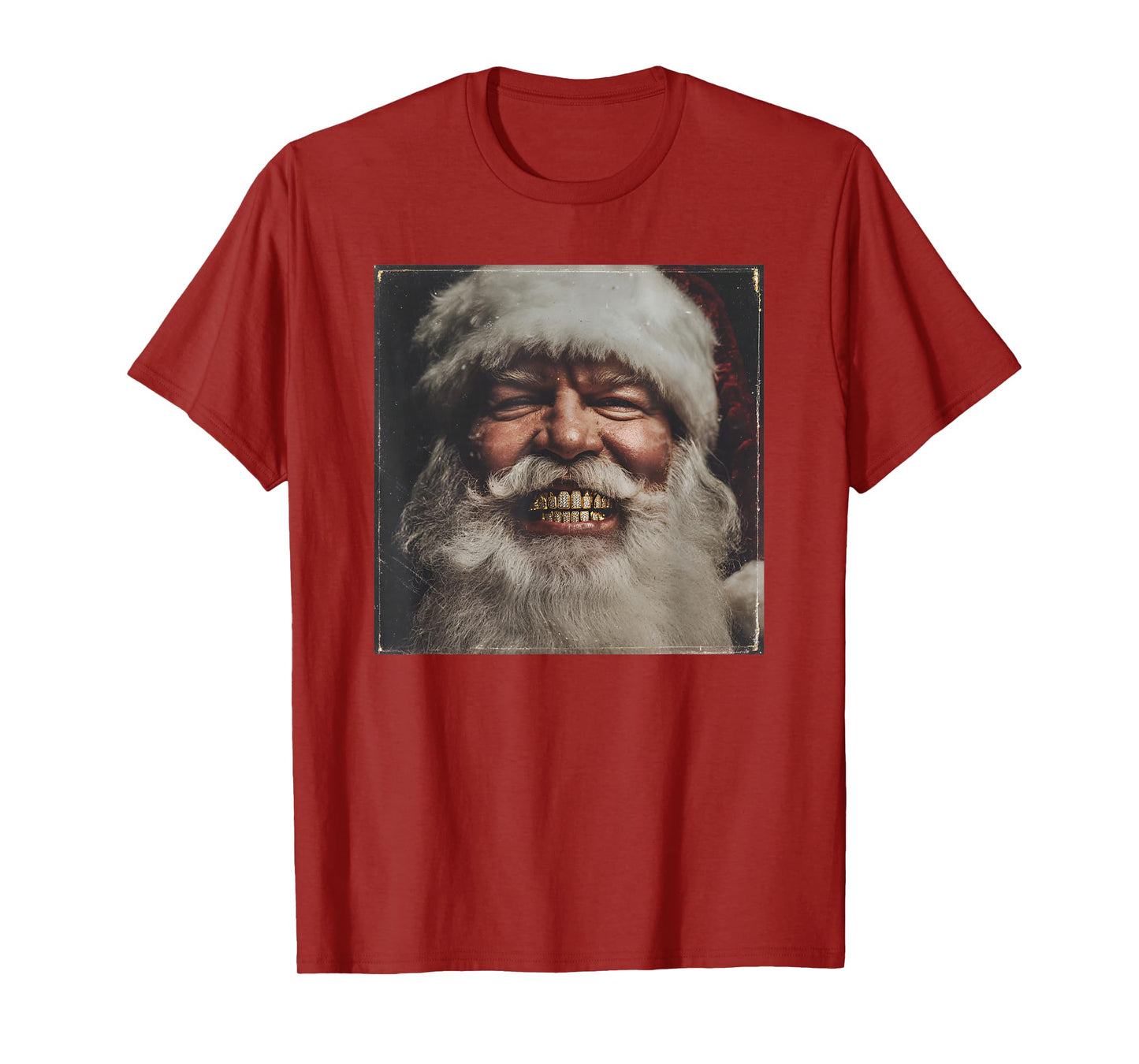 Gold Grillz Santa Claus T-Shirt