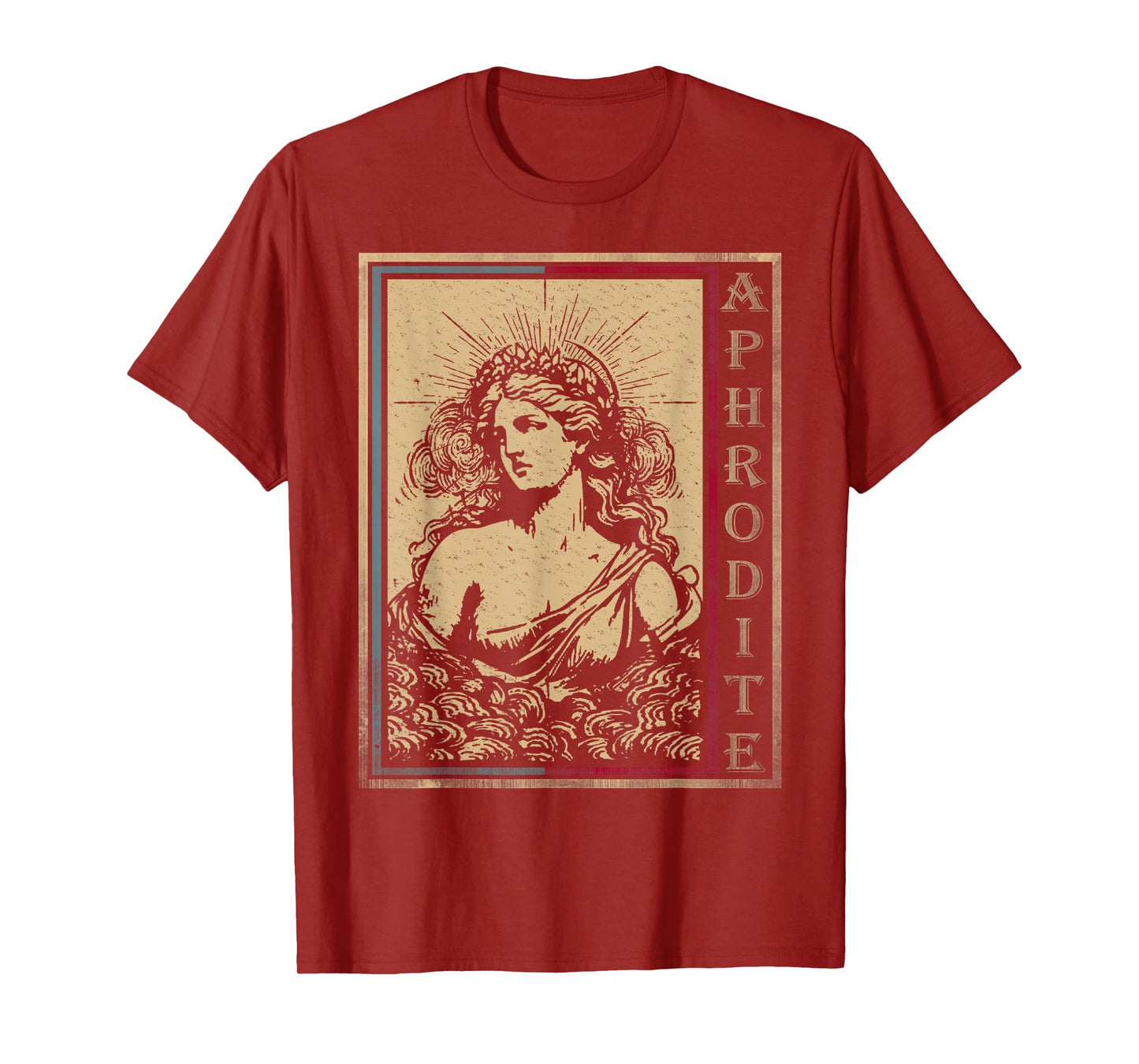 Vintage Aphrodite Greek Goddess Ancient Mythology T-Shirt