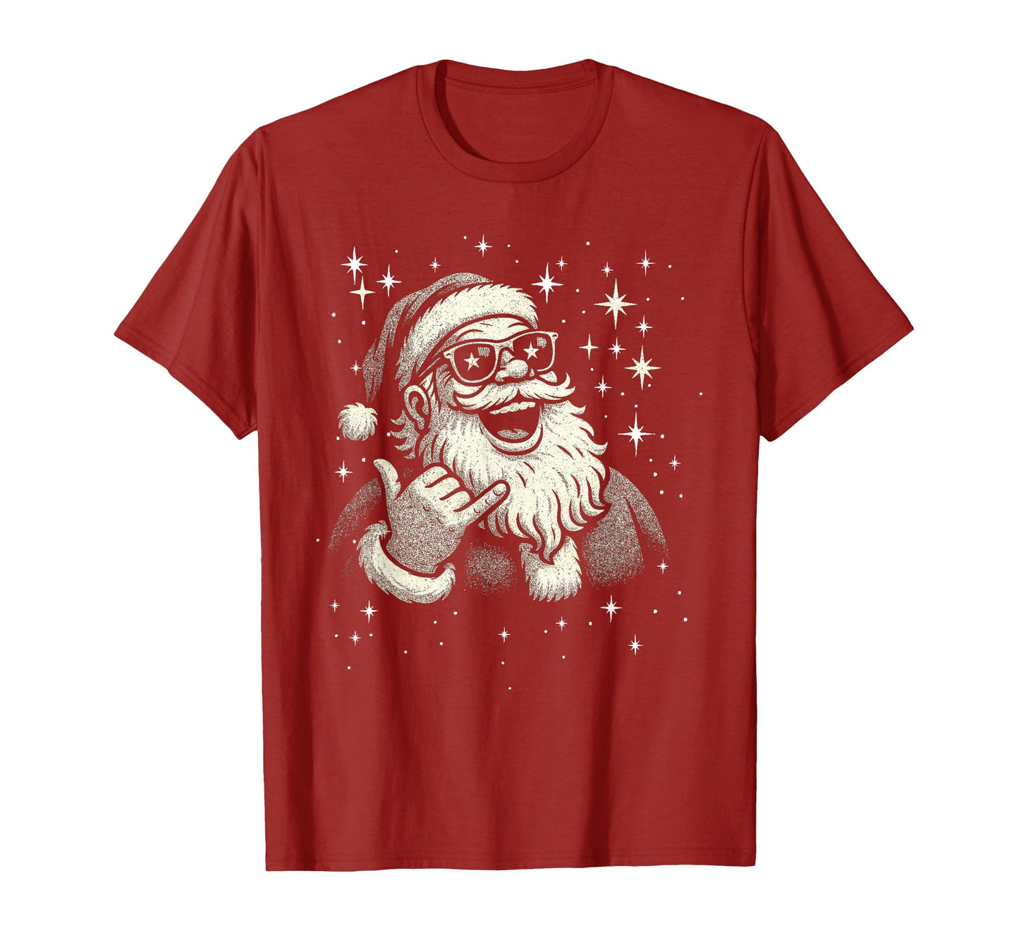Retro Mele Kalikimaka Hawaiian Merry Christmas Family Party T-Shirt