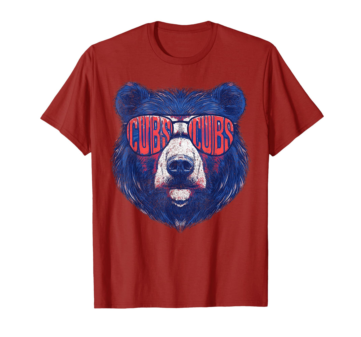 Cubs Wearing Sunglasses Retro Vintage T-Shirt