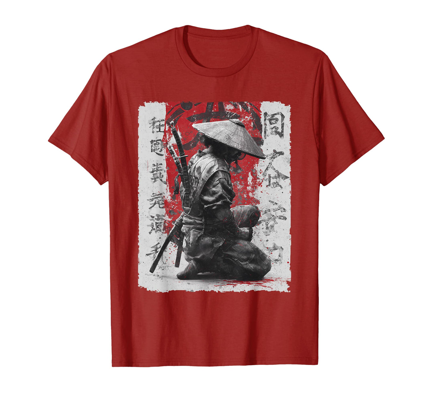 Samurai, Sword & Warrior, Men | Japanese Katana, Manga Anime T-Shirt
