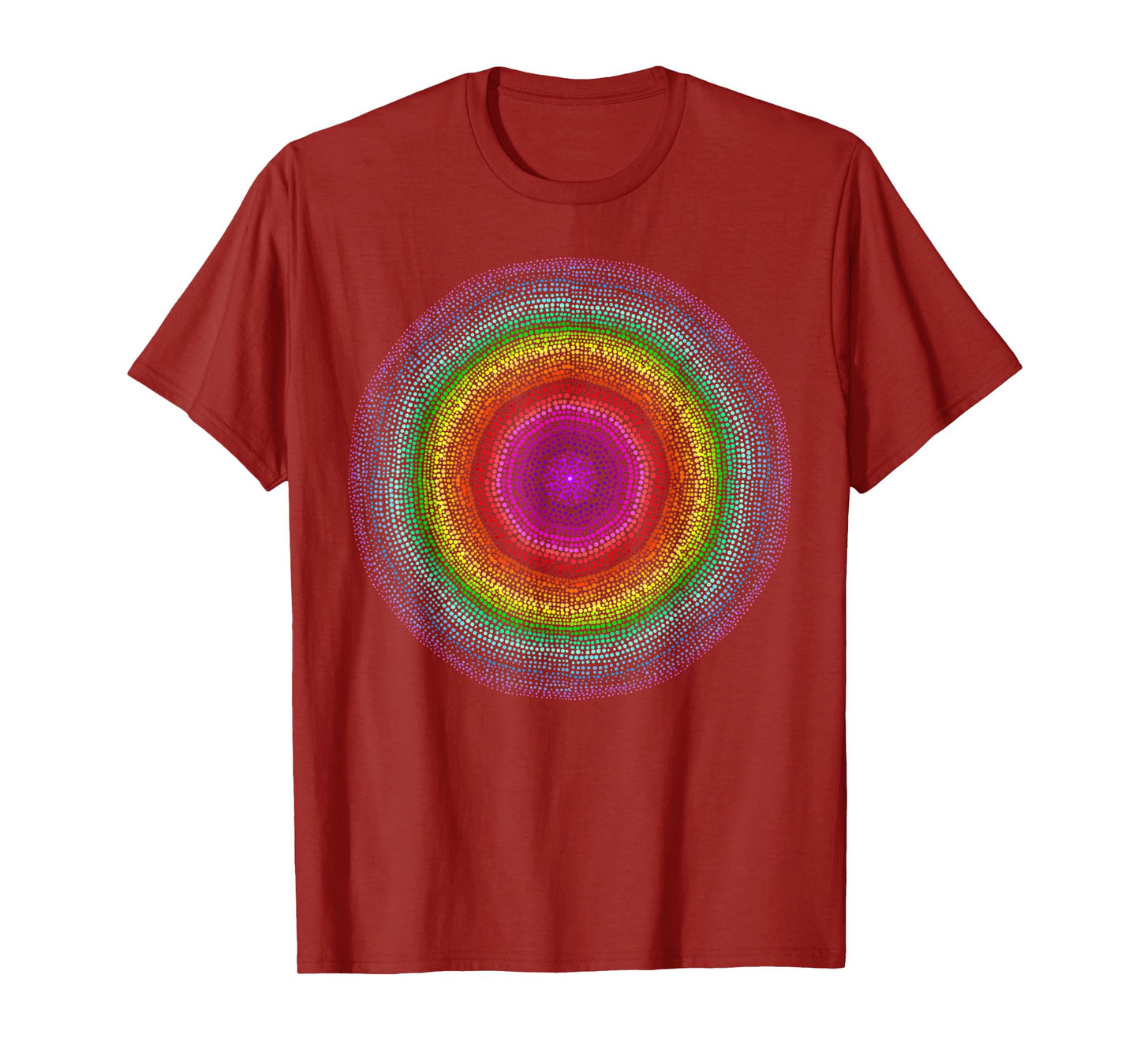 Yoga, mindfulness, and meditation in a vivid mandala T-Shirt