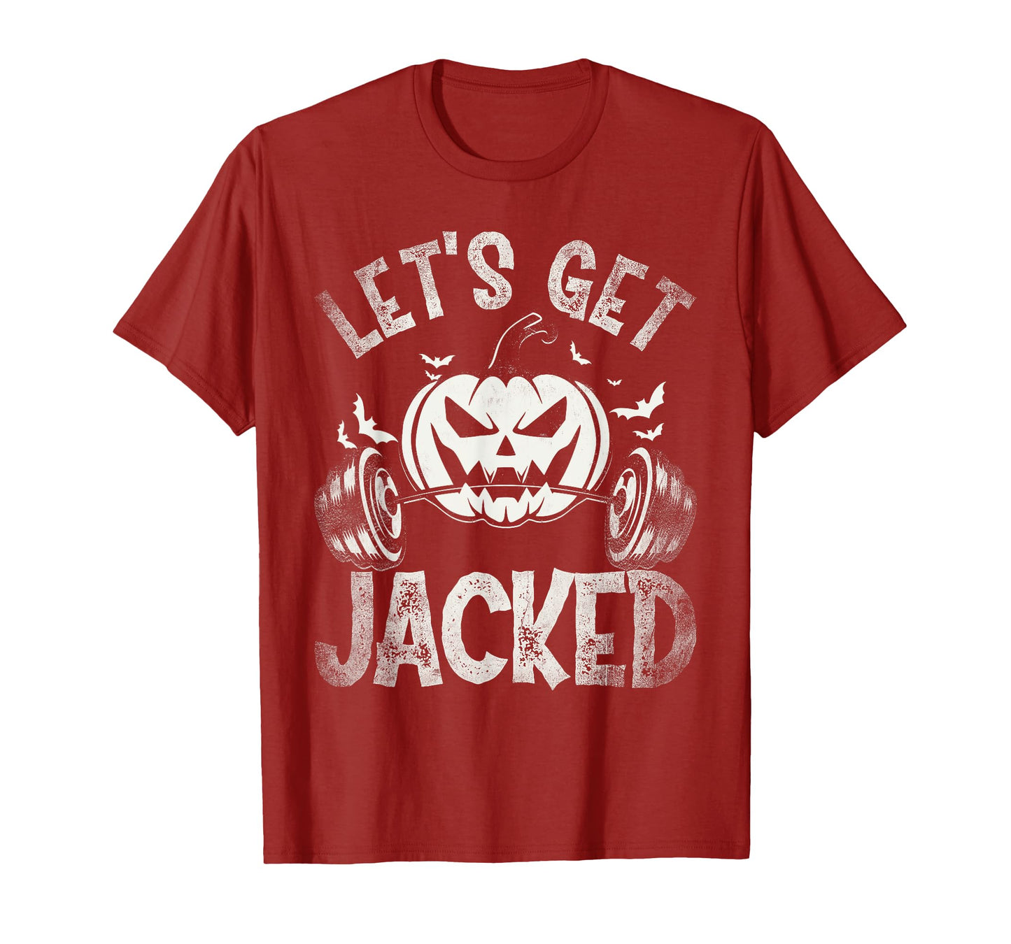 Funny Quote For Gym Halloween Let's Get Jacked T-Shirt