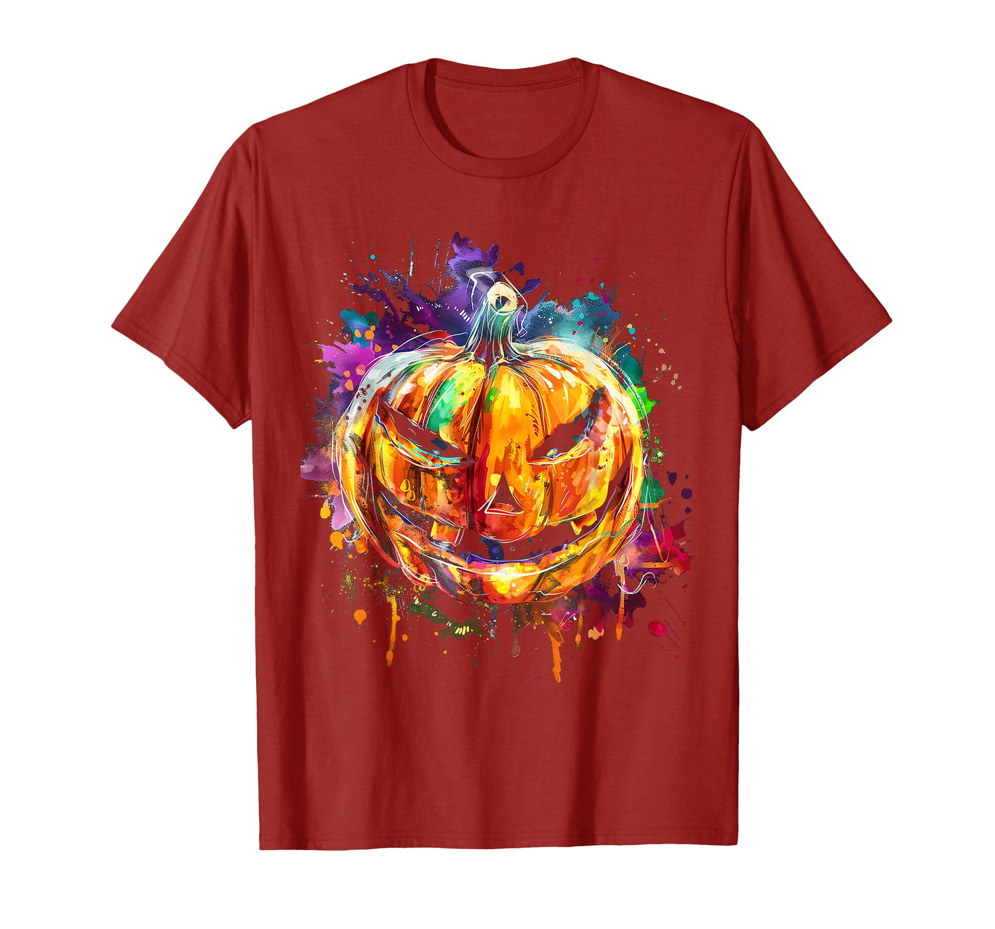 Pumpkin Costume Halloween Spooky Art Pumpkin T-Shirt
