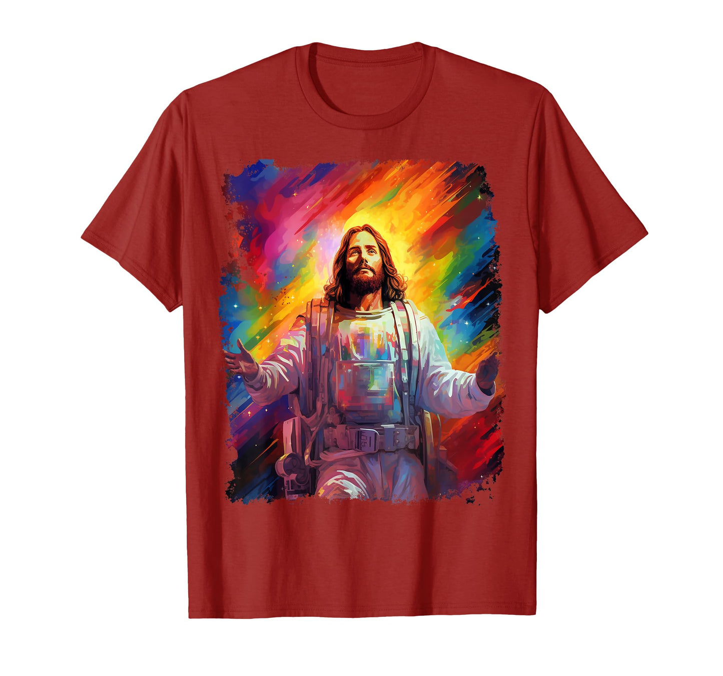 Jesus Christ Christian Space T-Shirt