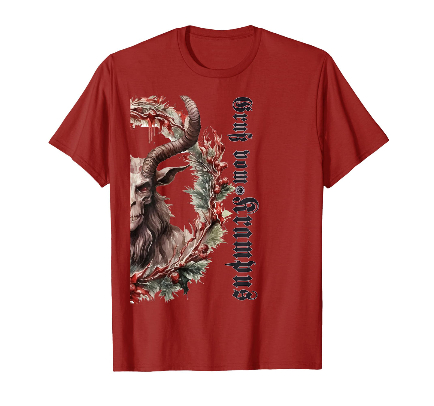 Greeting from Krampus Christmas Legend Figure T-Shirt