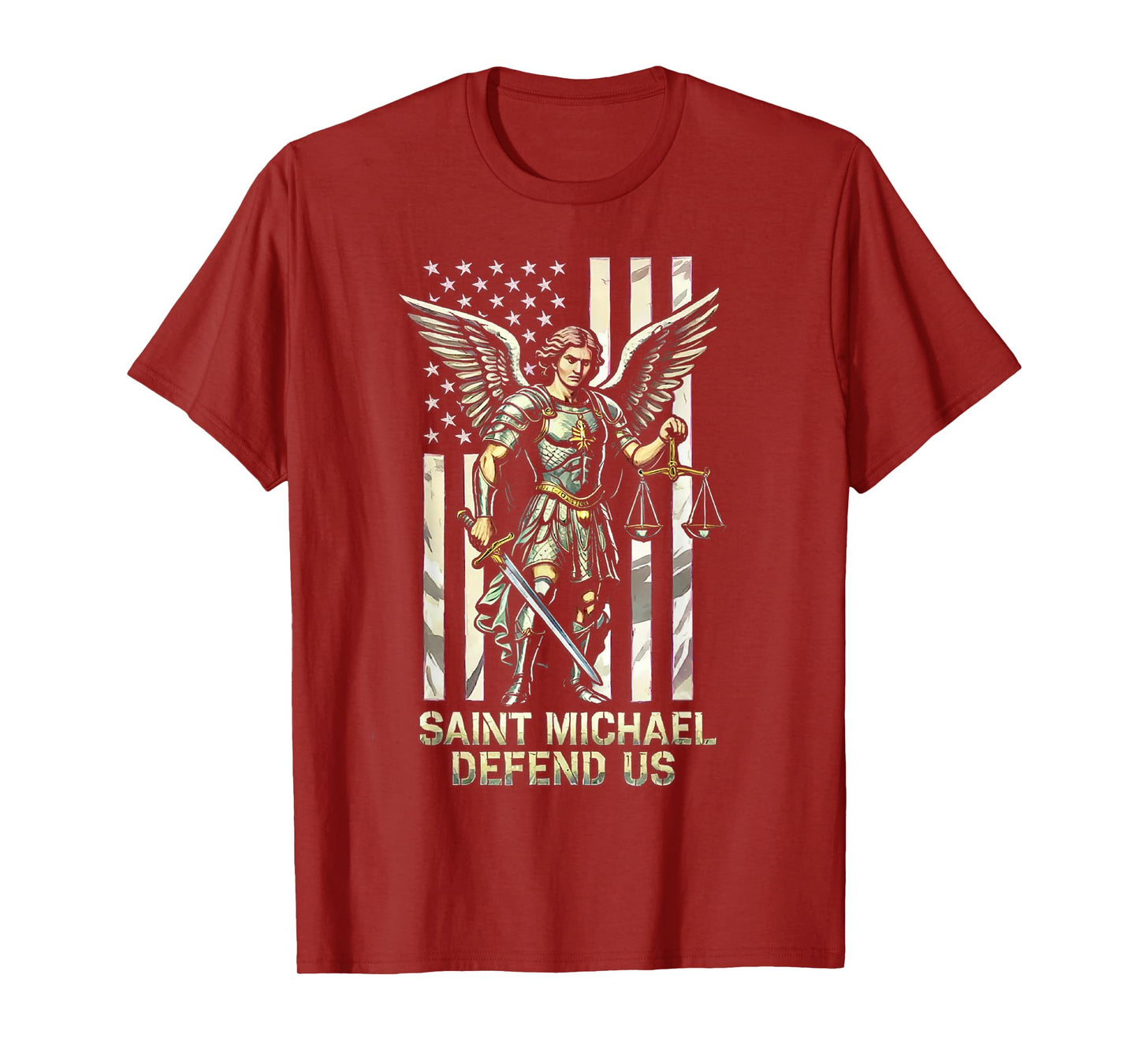 Saint Michael The Archangel Catholic T-Shirt
