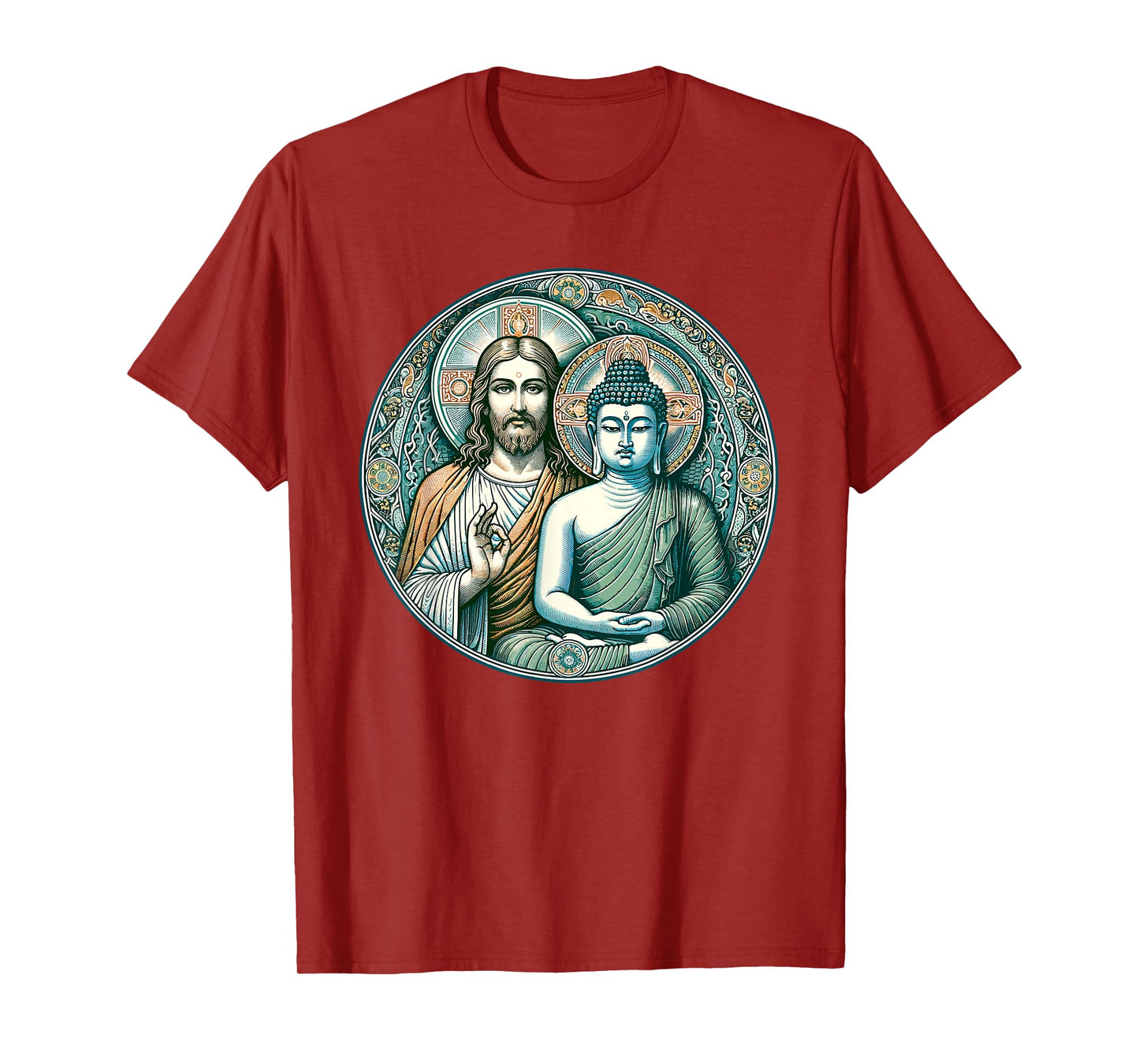 Buddha and Jesus Christ T-Shirt