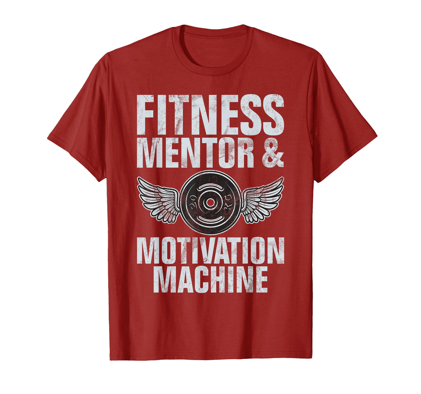 Fitness Mentor and Motivation Machine Personal Trainer T-Shirt