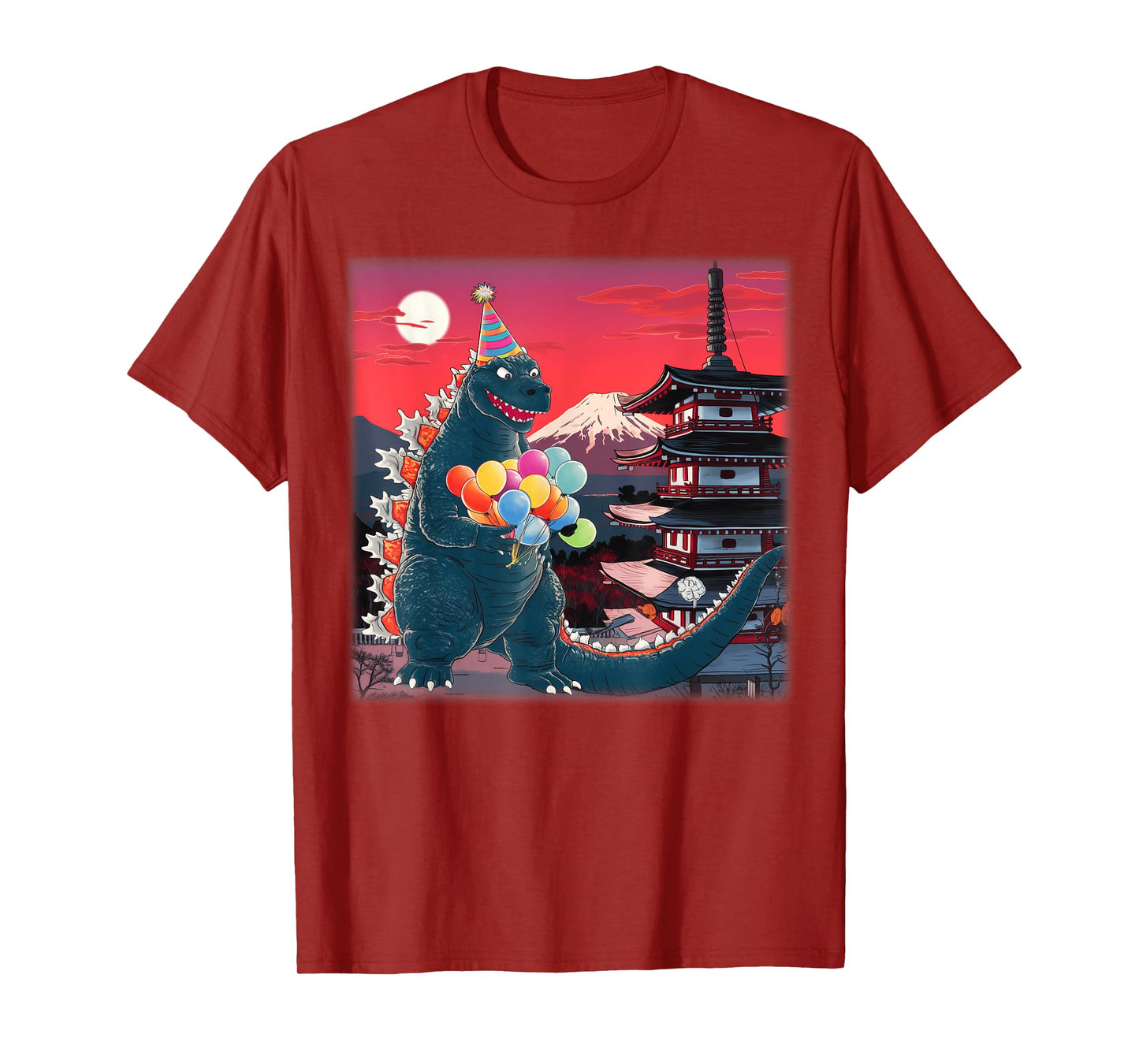 Kaiju Birthday Party Japan Monster Movie Bday Decorations T-Shirt