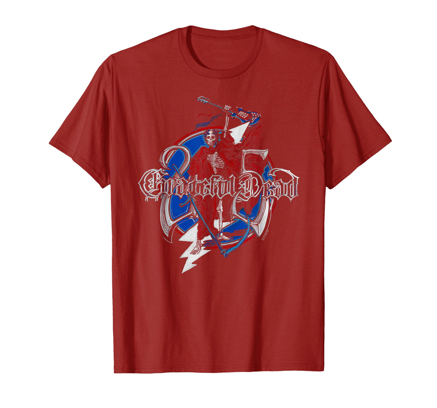 Grateful Dead 25th Anniversary Skeleton Vintage Band T-Shirt