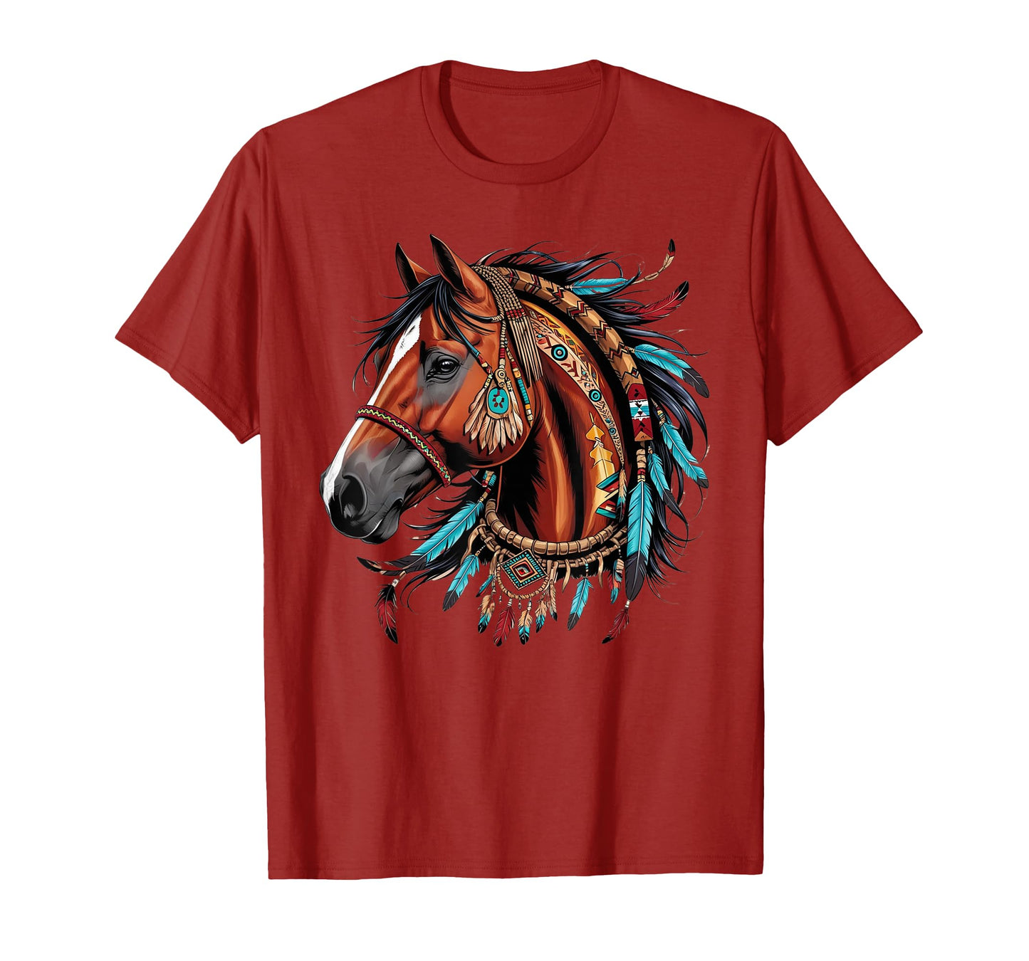 Horse Native American Indigenous Heritage indian Pride T-Shirt