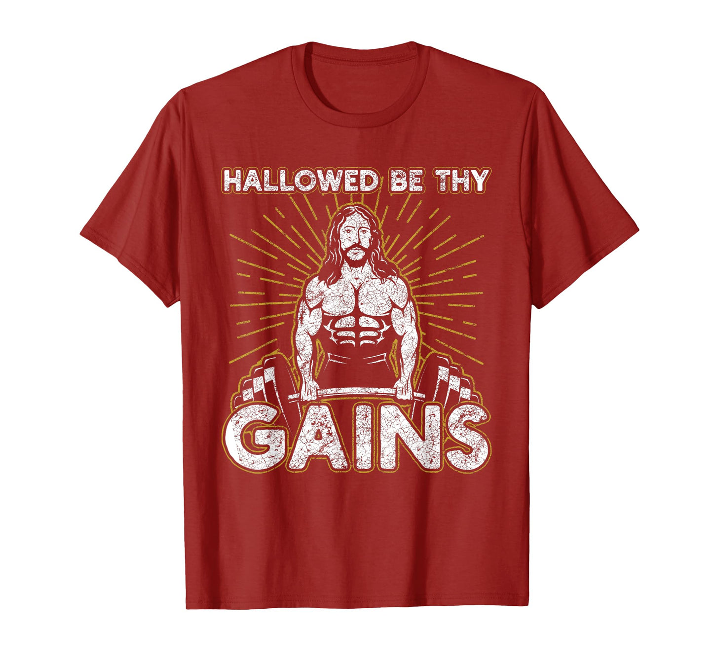 Hallowed By Thy Gains For A Fitness And Weight Gain Lovers T-Shirt