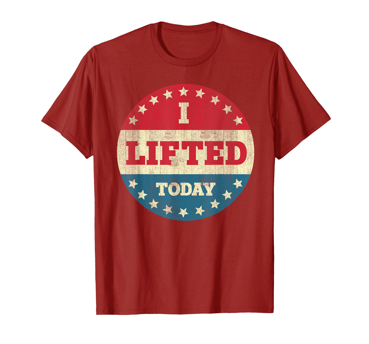 I Lifted Today Weightlifting Fitness Gym T-Shirt
